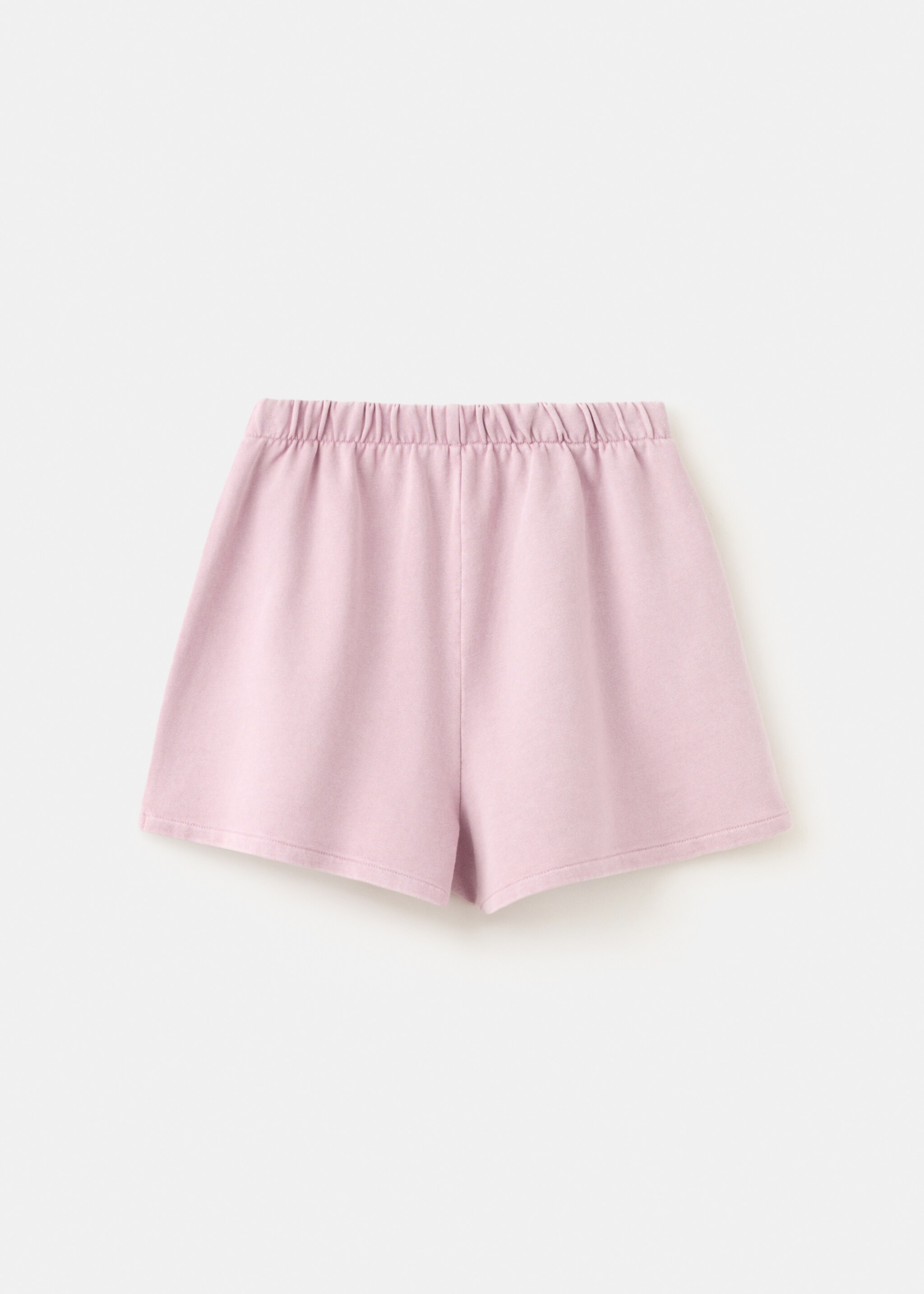 Cotton skort - Reverse of the article, Light/Pastel Purple. Ref: 27097925-00.