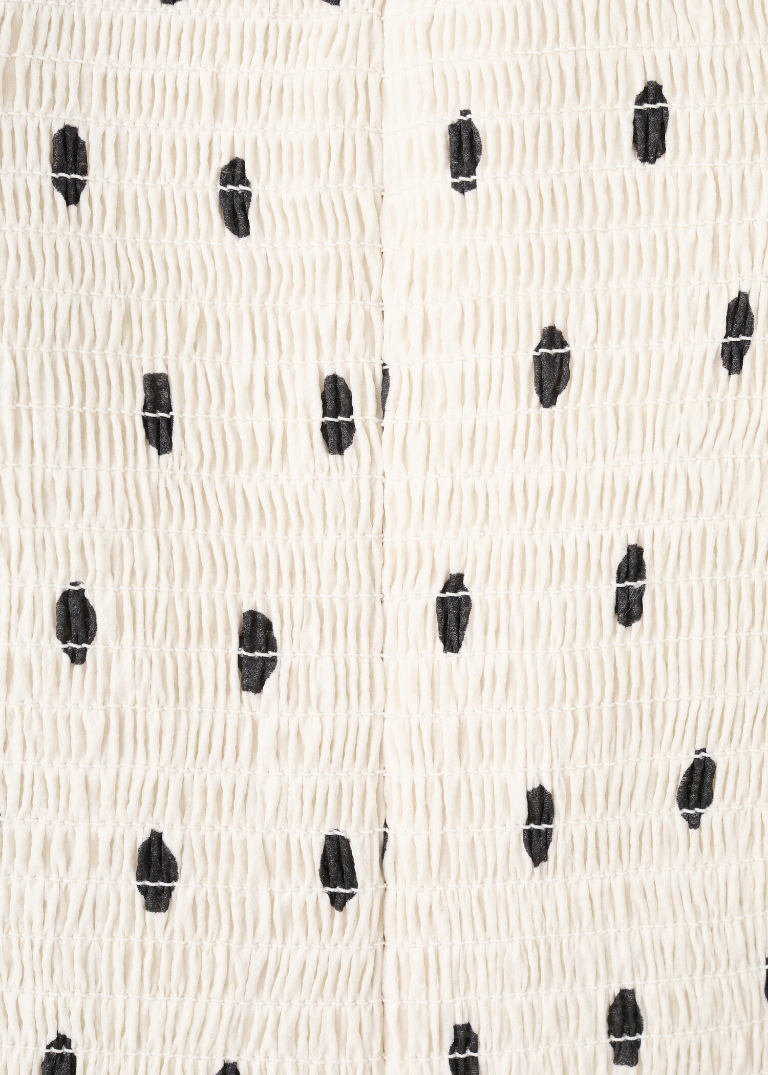 Top froncé à pois - Détail de l'article 0