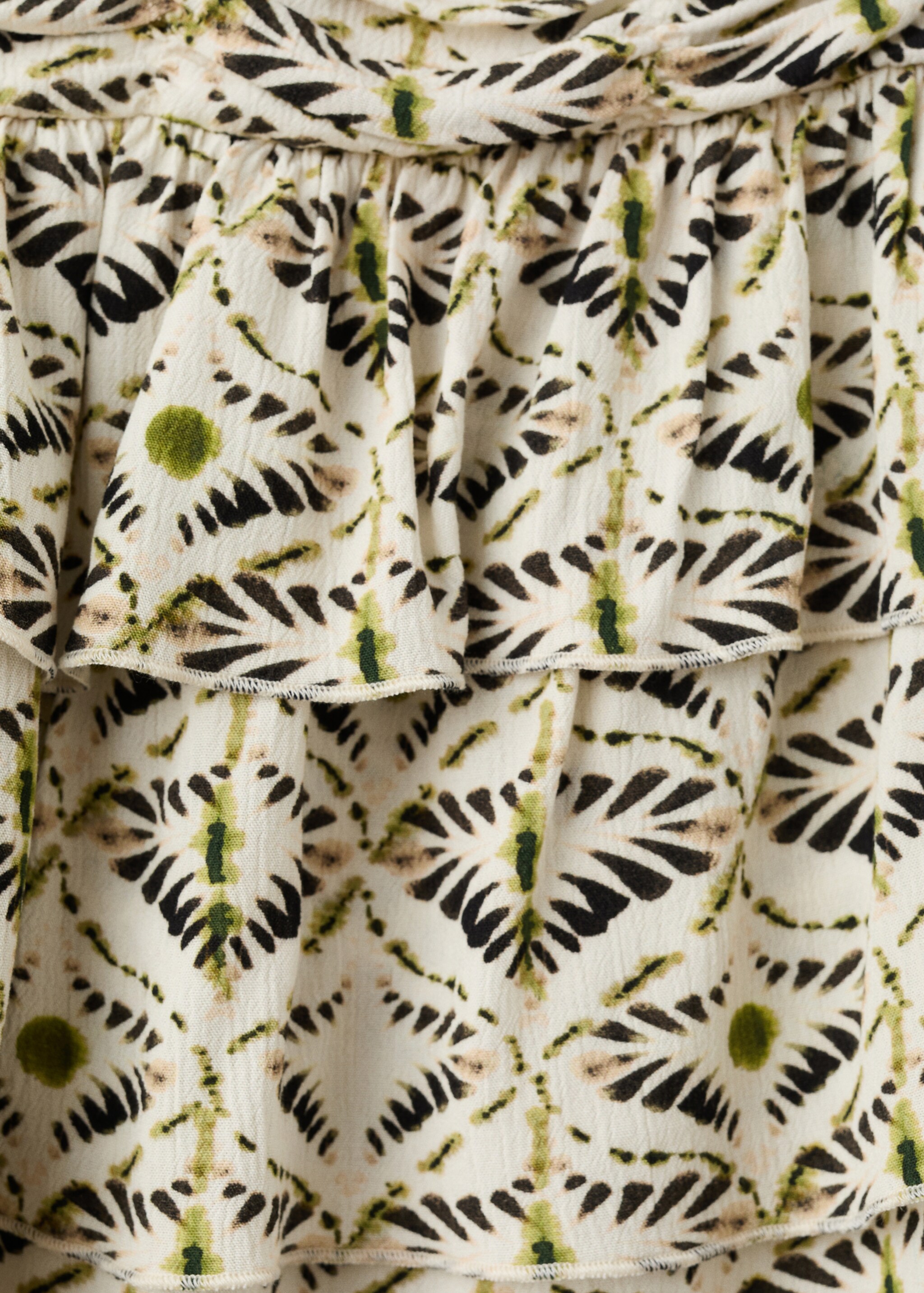 Shell basket bag - Details of the article 0, Ecru. Ref: 27097934-00.