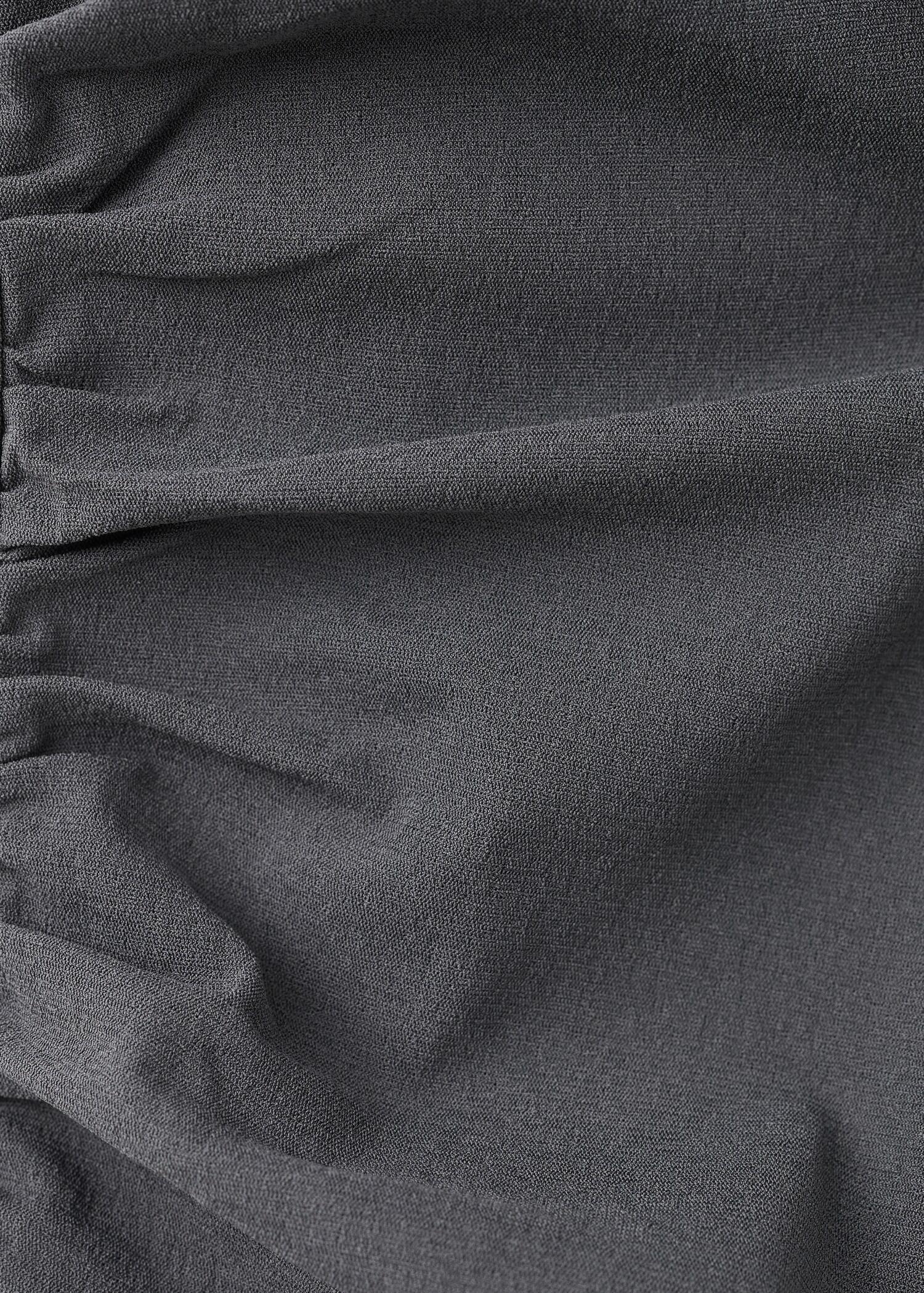 Short ruched dress with ruffled hem - Details of the article 8