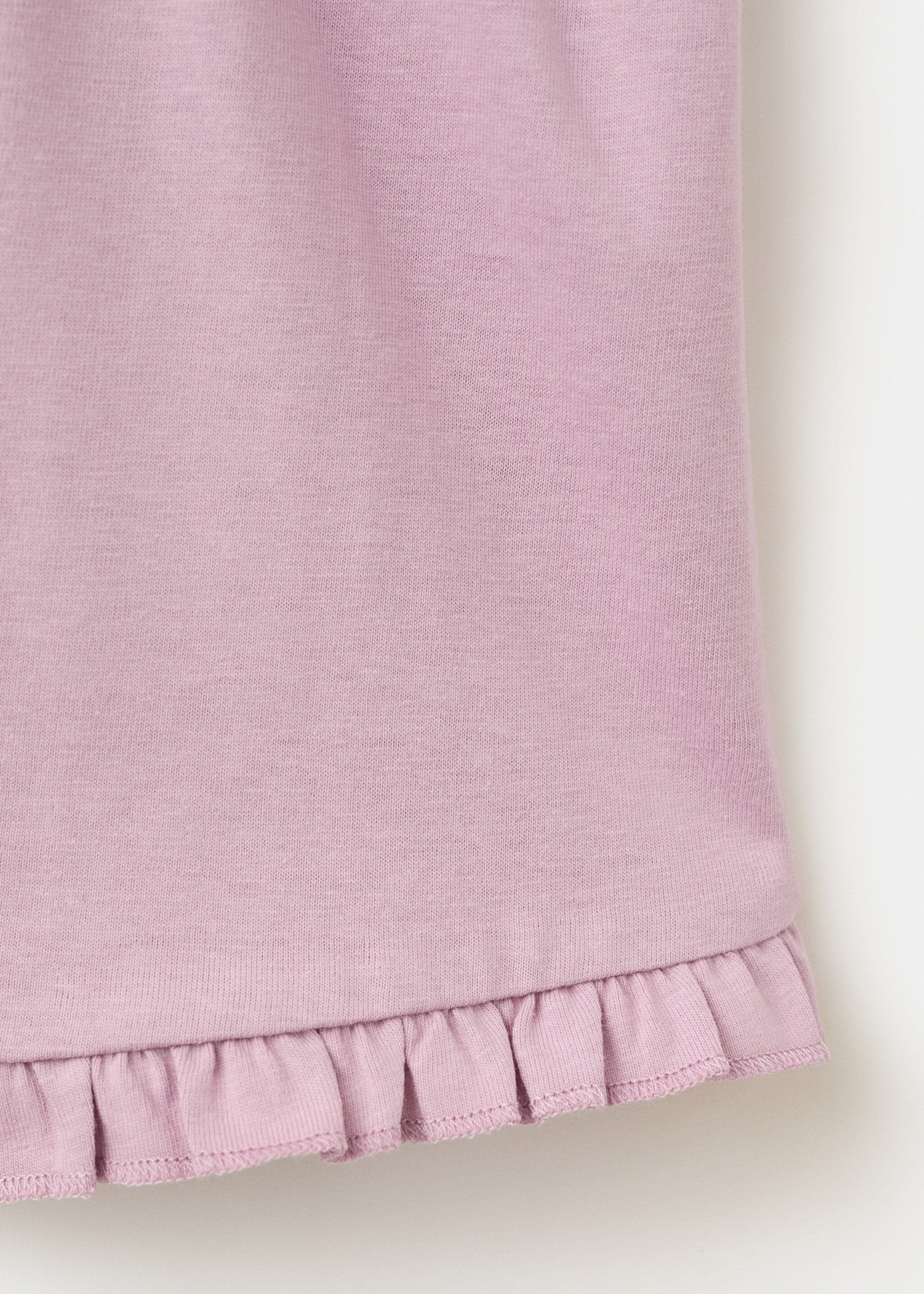 Cotton short jumpsuit - Details of the article 0, Light/Pastel Purple. Ref: 27098265-00.