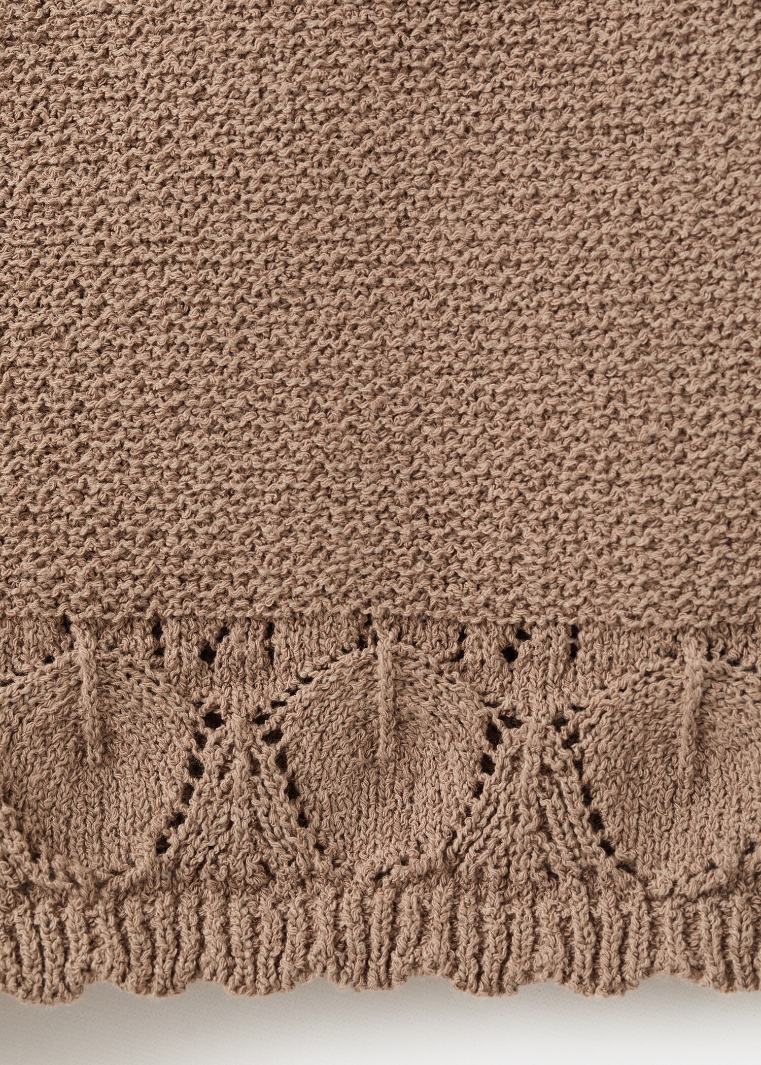 Crochet shorts with scalloped details - Details of the article 8