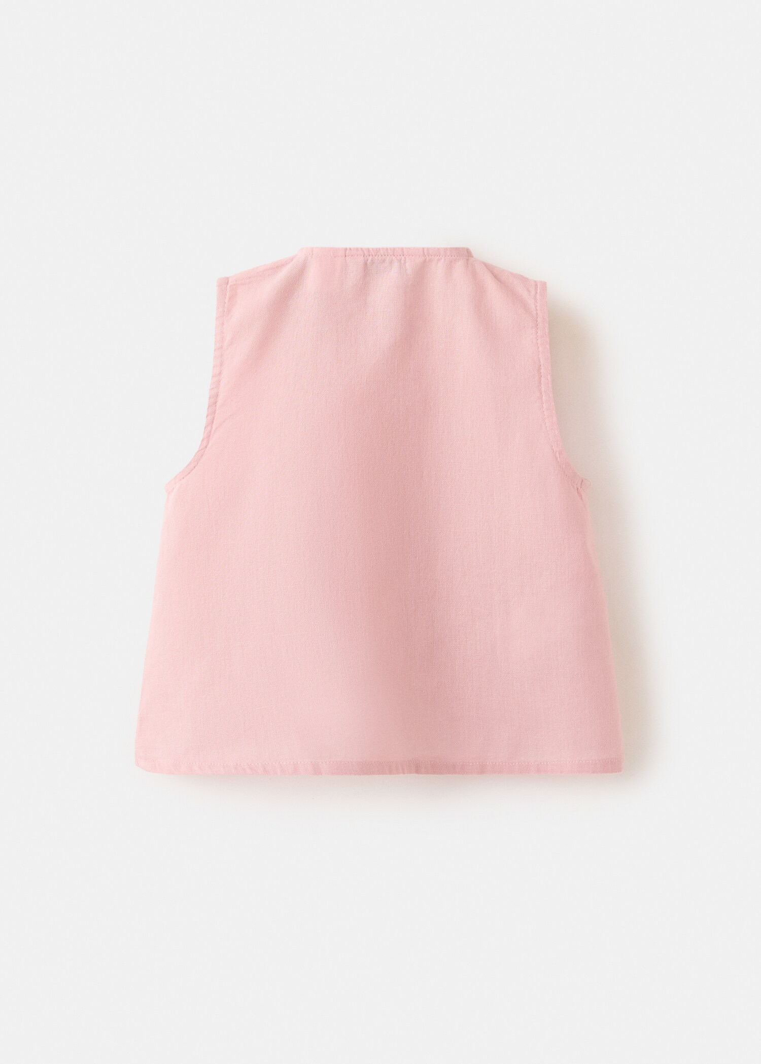 Embroidered details blouse - Reverse of the article