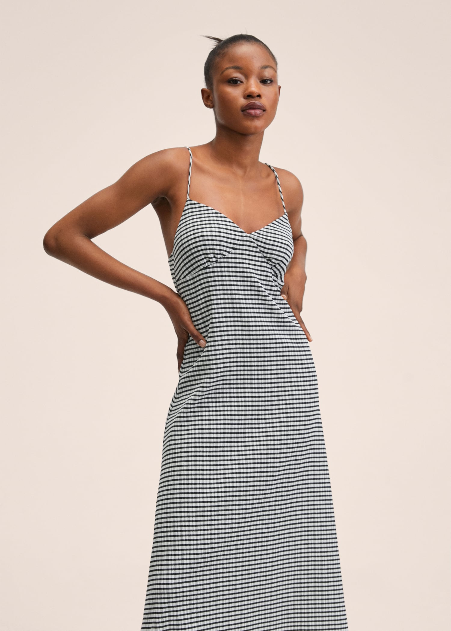 Vestido Cuadros Vichy Moda Vestido Cuadros Vichy Oysho El Vestido