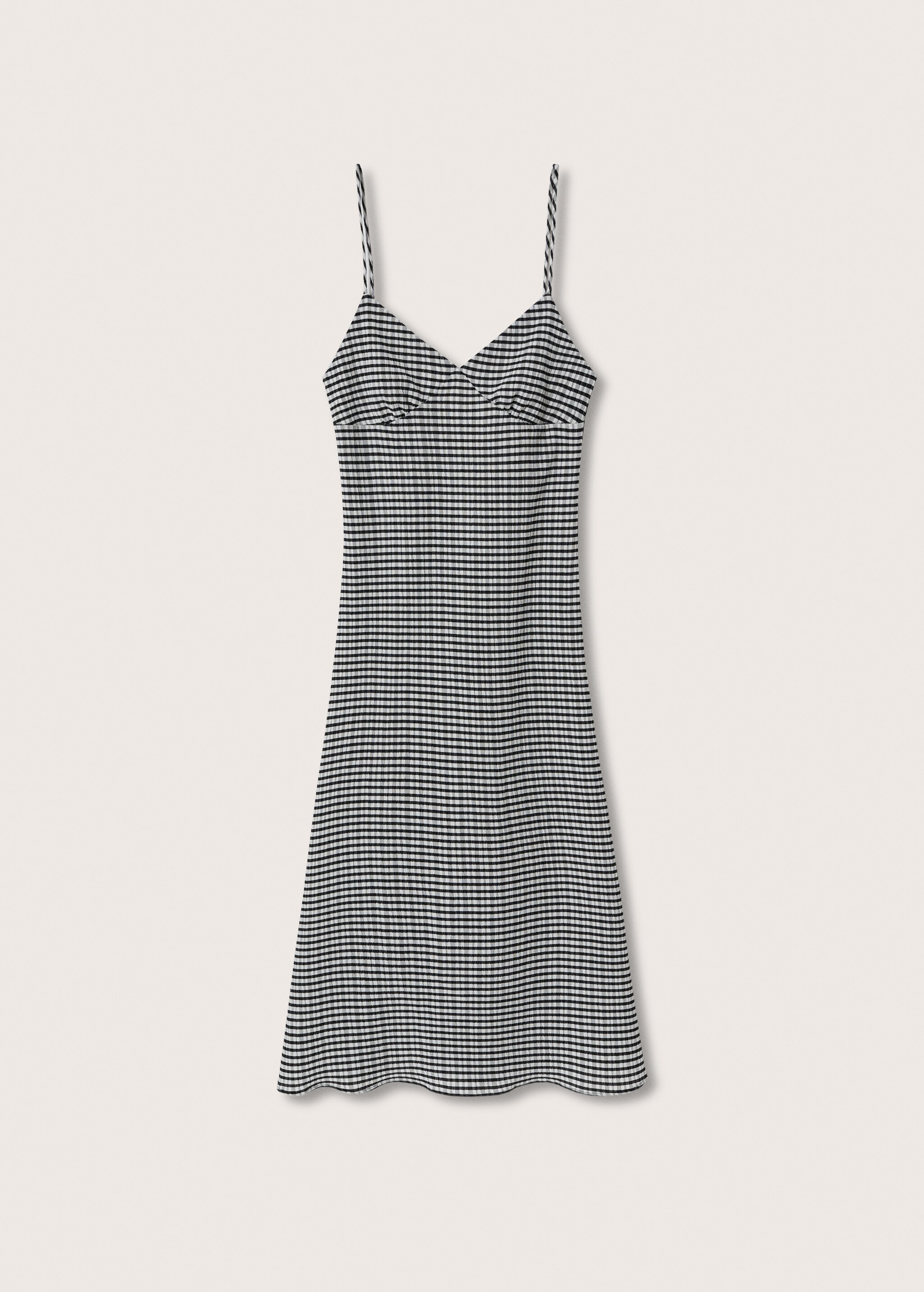 Vichy check dress - Article without model