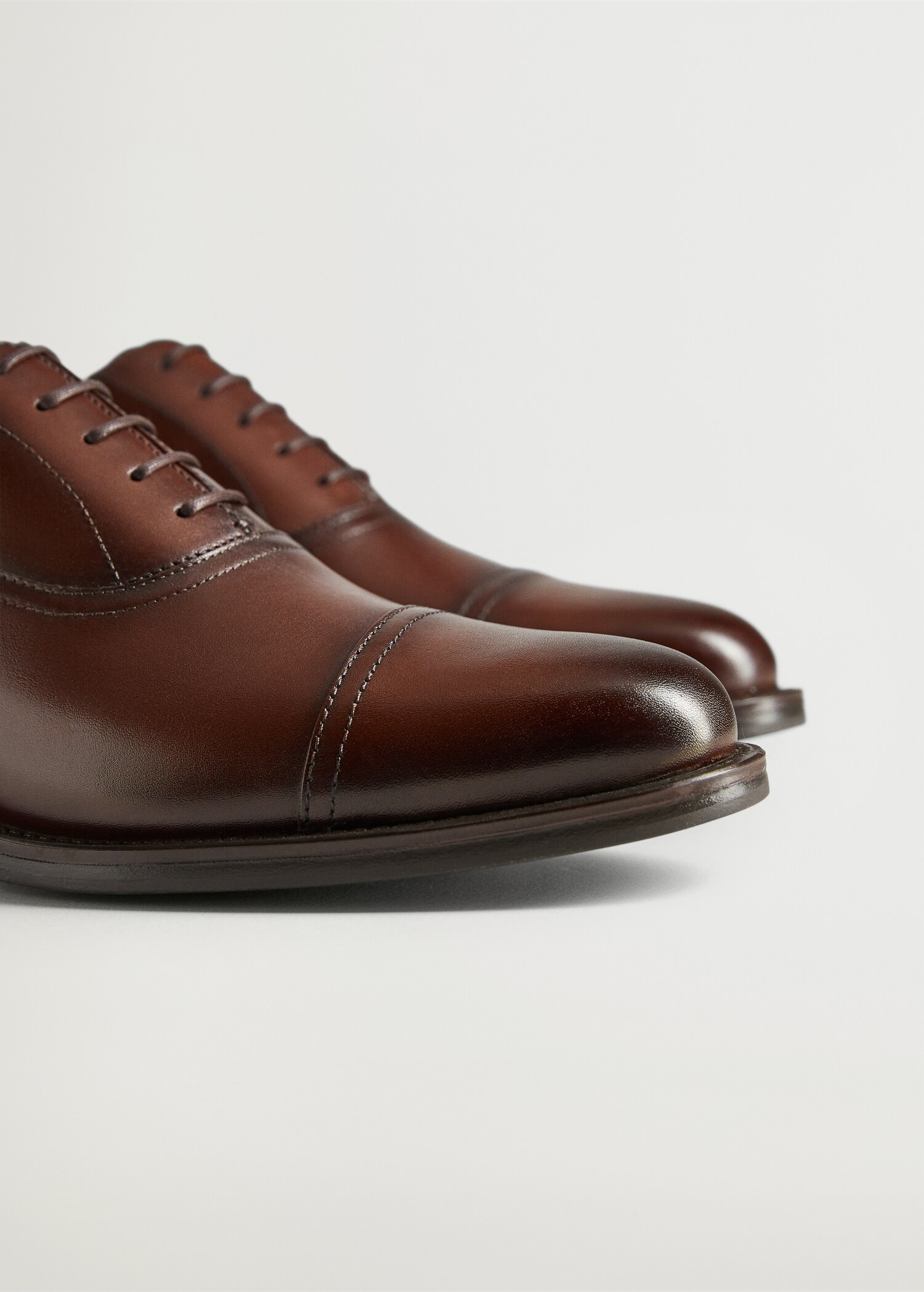 Leather blucher shoes - Details of the article 4