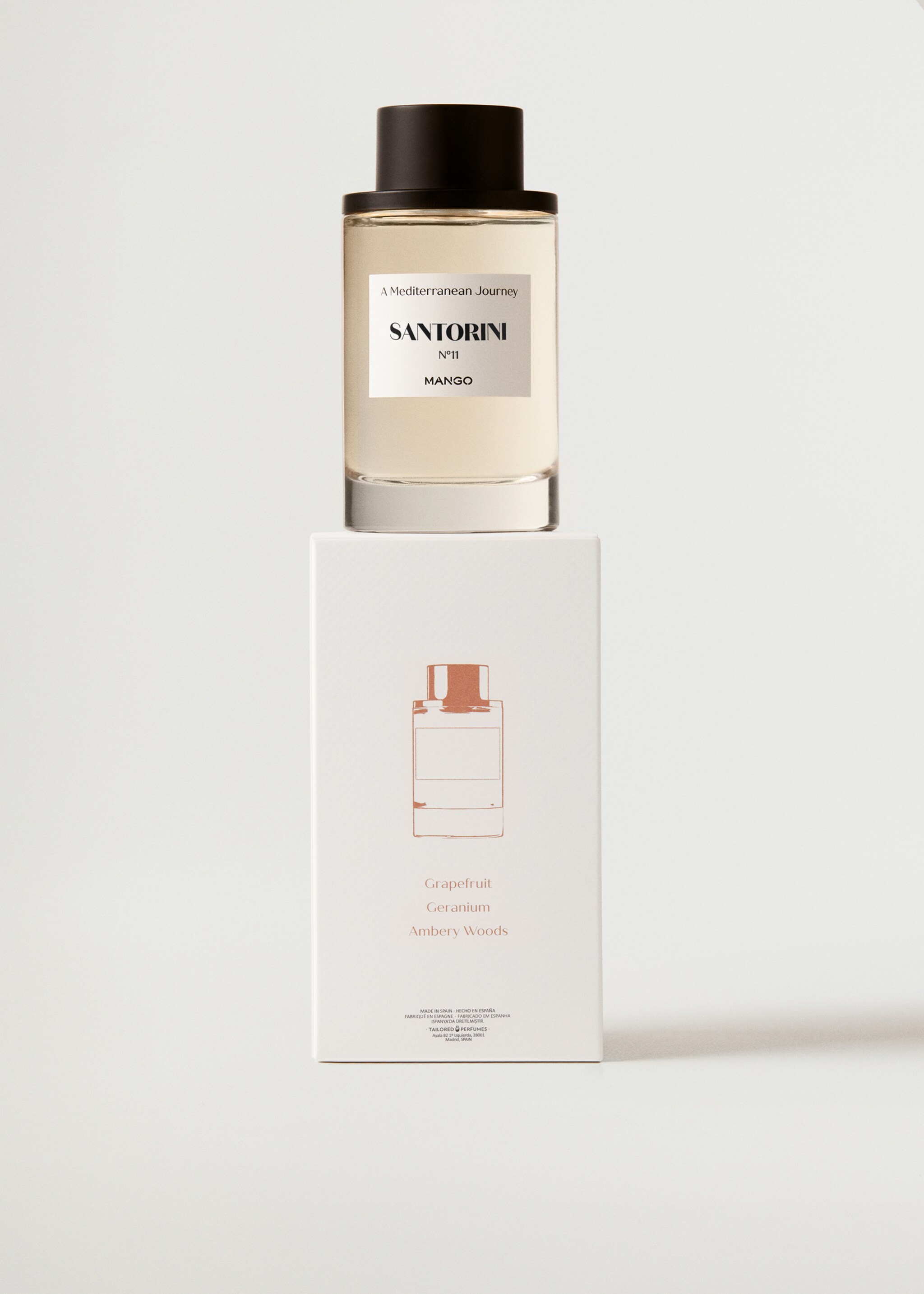 Fragrance Santorini 100 ml - Details of the article 2, Mink Grey. Ref: 27101245-00.