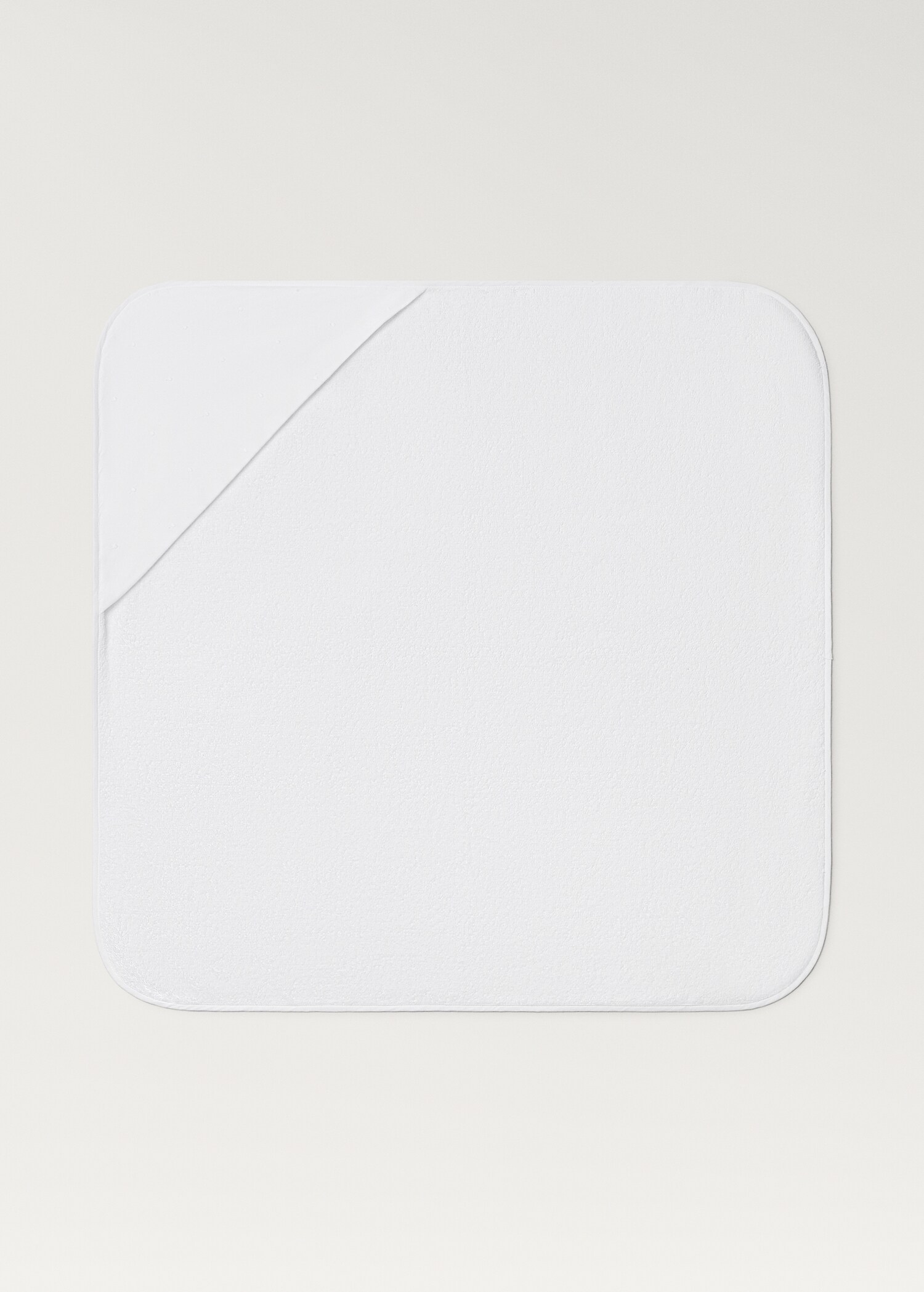 Дитяча накидка для купання з вишитим капюшоном - Товар без моделі