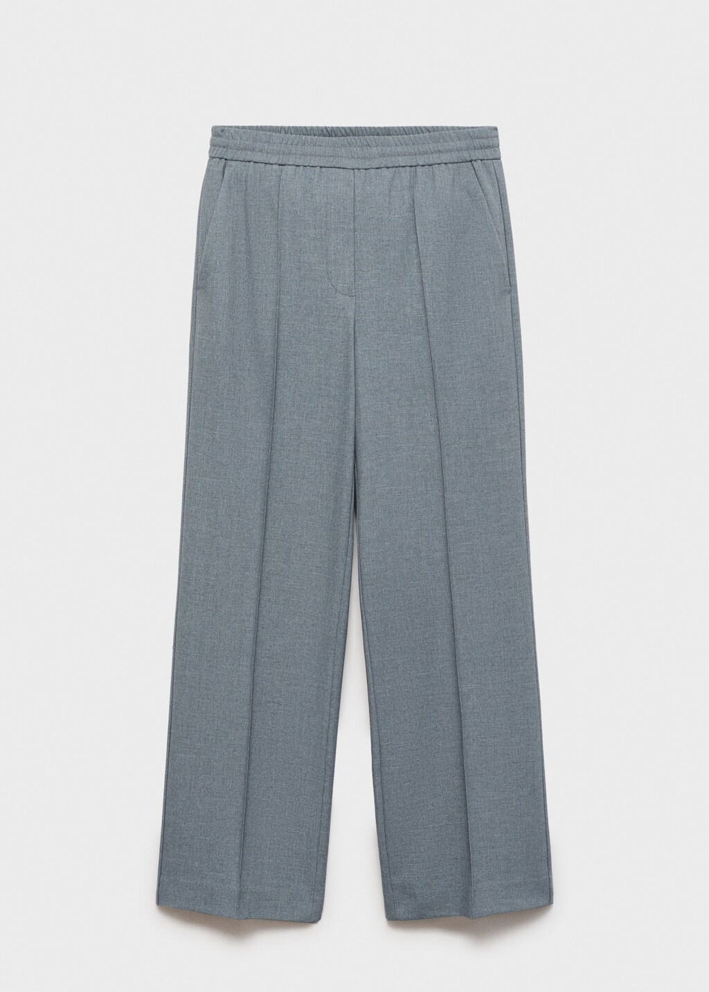 Wide leg trousers with elastic waist - image 5