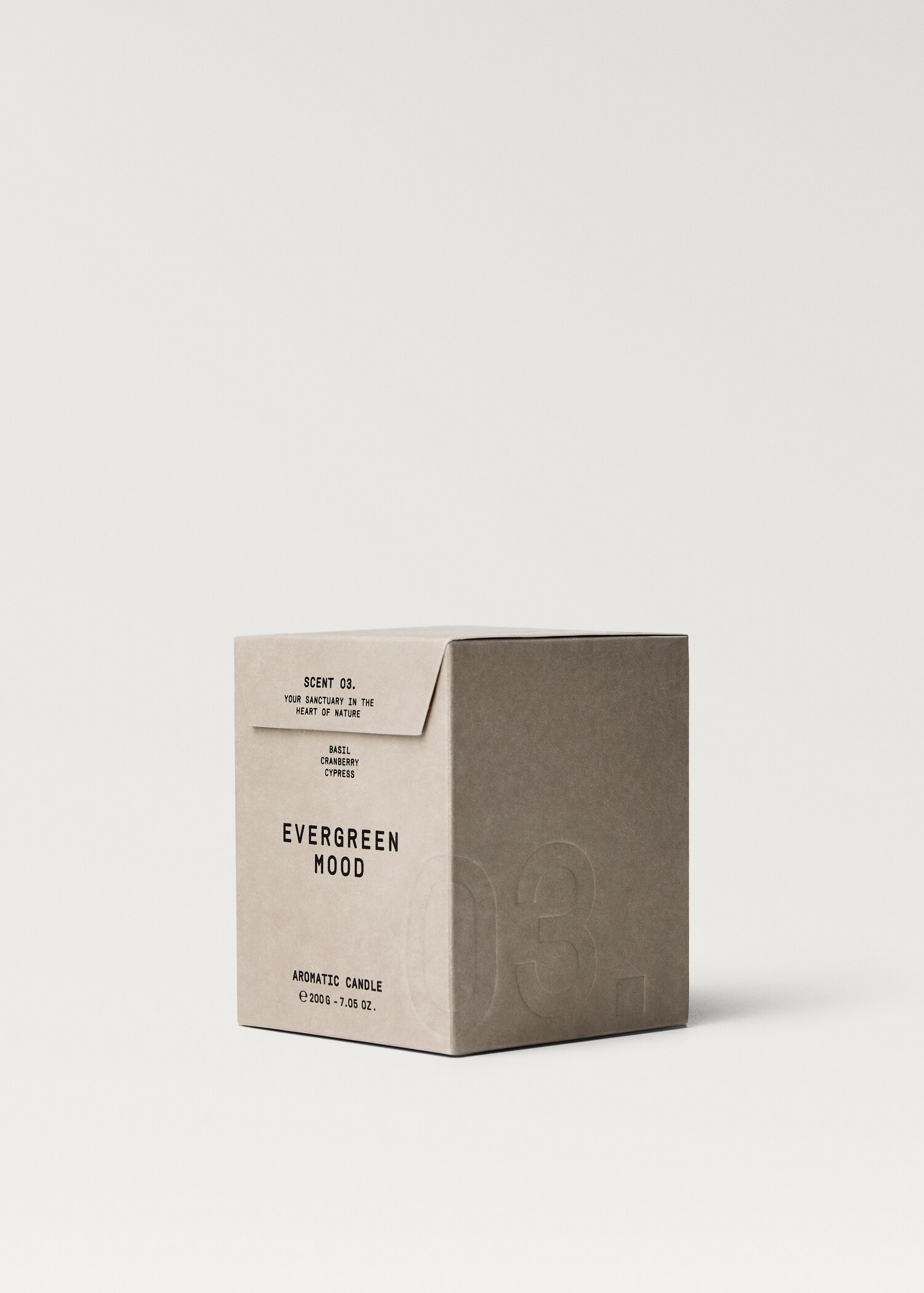 (79,95€/Kg) Duftkerze EVERGREEN MOOD 200 g - Detail des Artikels 2