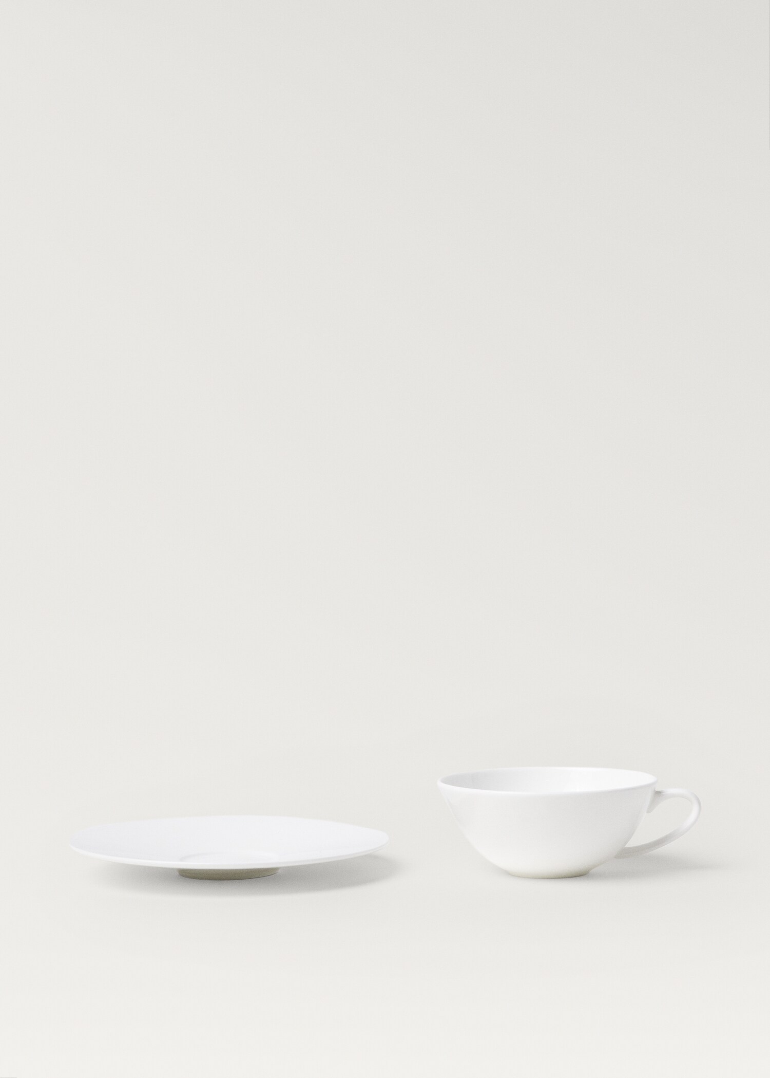 Чашка для чаю з кістяної порцеляни - Детальніше про товар 3