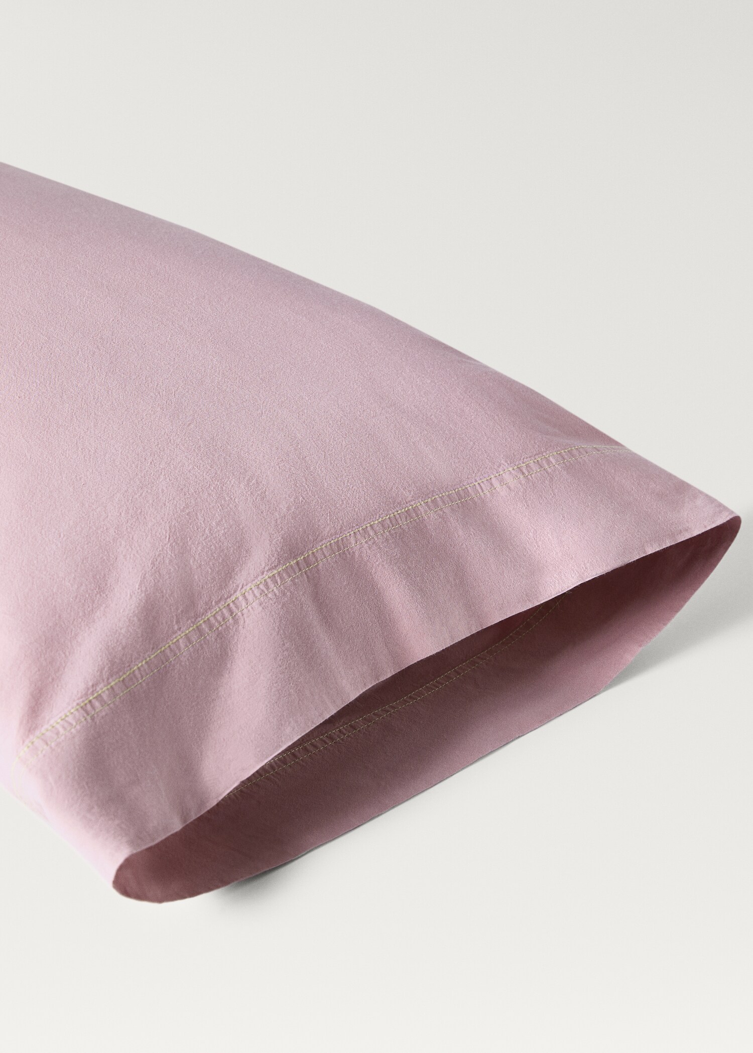 Children's washed cotton double-stitched pillowcase 45x110 cm - Details of the article 1