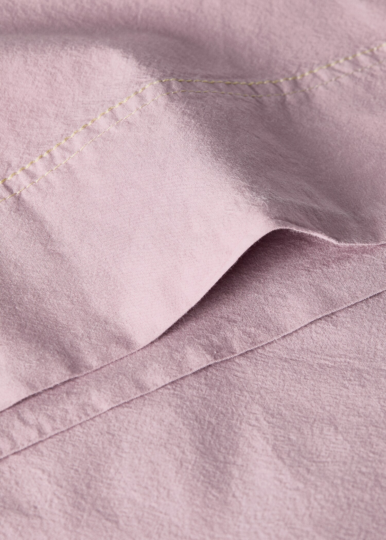 Children's washed cotton double-stitched pillowcase 45x110 cm - Details of the article 2