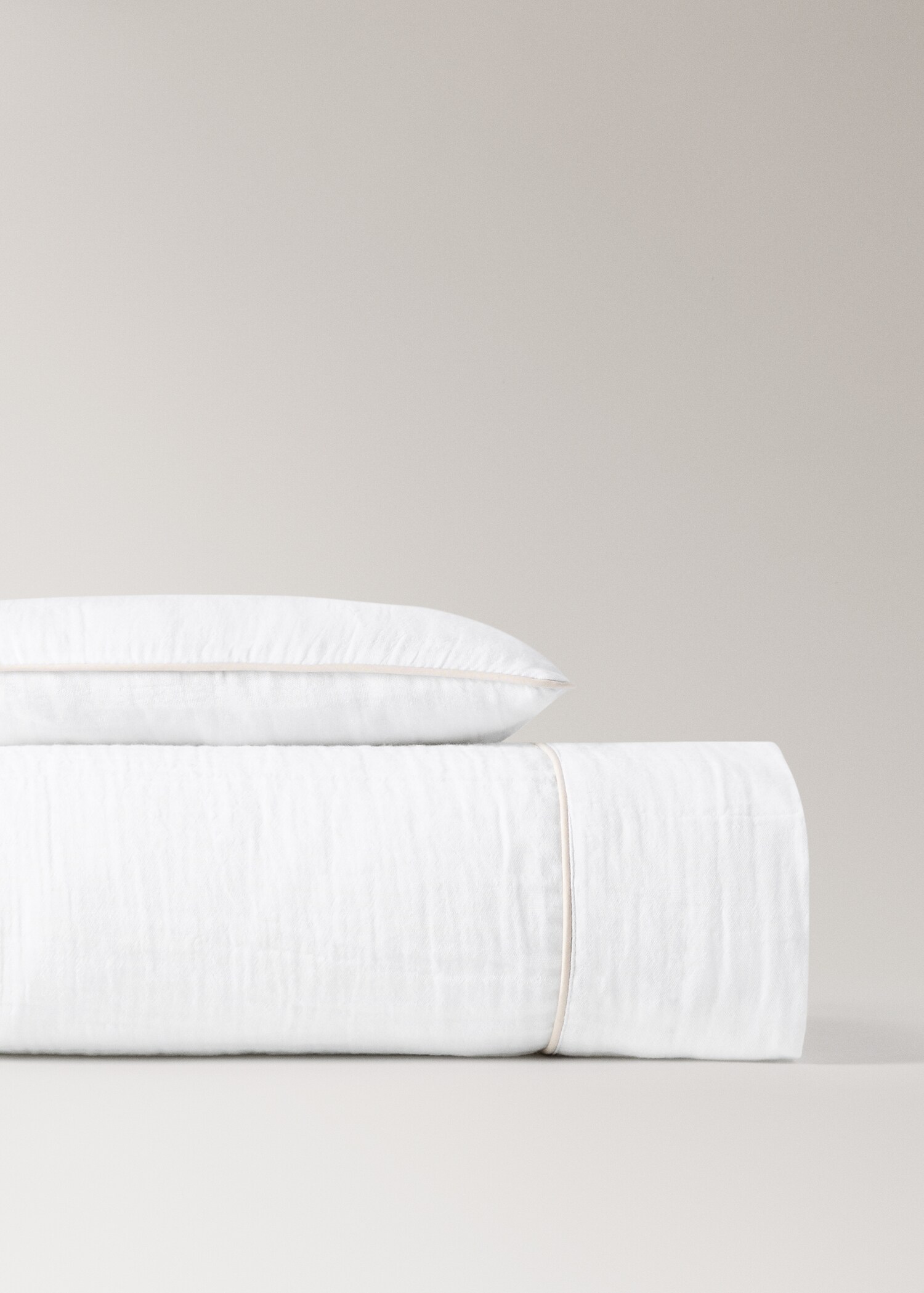 Set encimera y almohada mini cuna algodón gasa - Artículo sin modelo