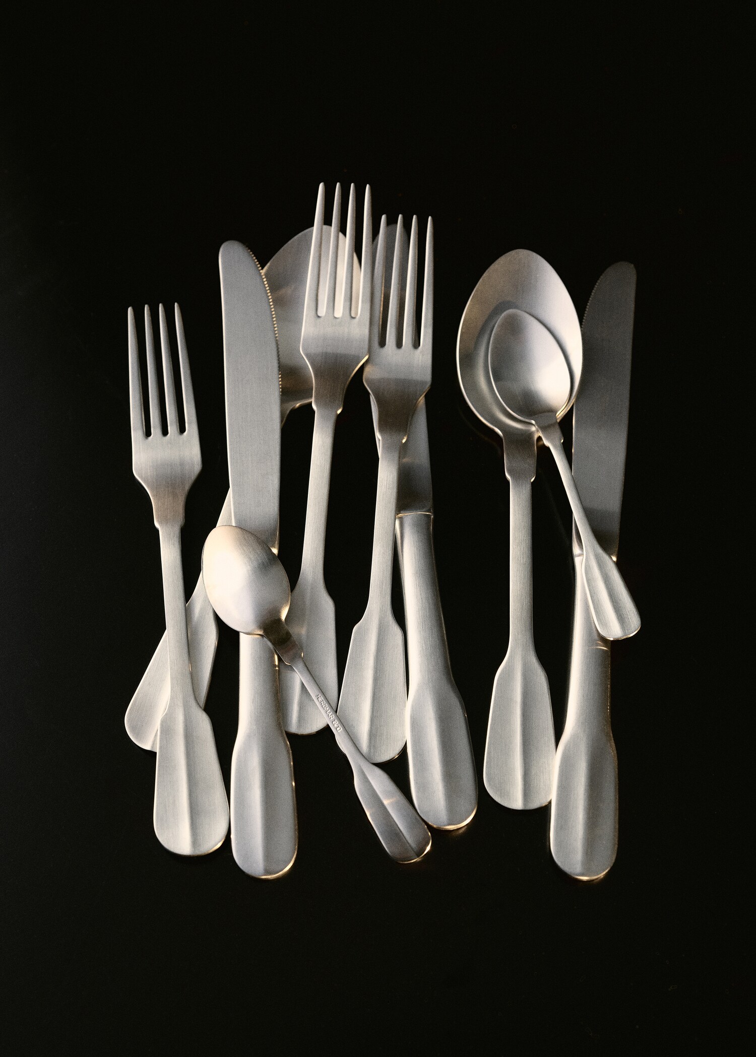 Σετ 3 μαχαιροπήρουνα από ανοξείδωτο ατσάλι σε ασημί ματ - Λεπτομέρεια του προϊόντος 7