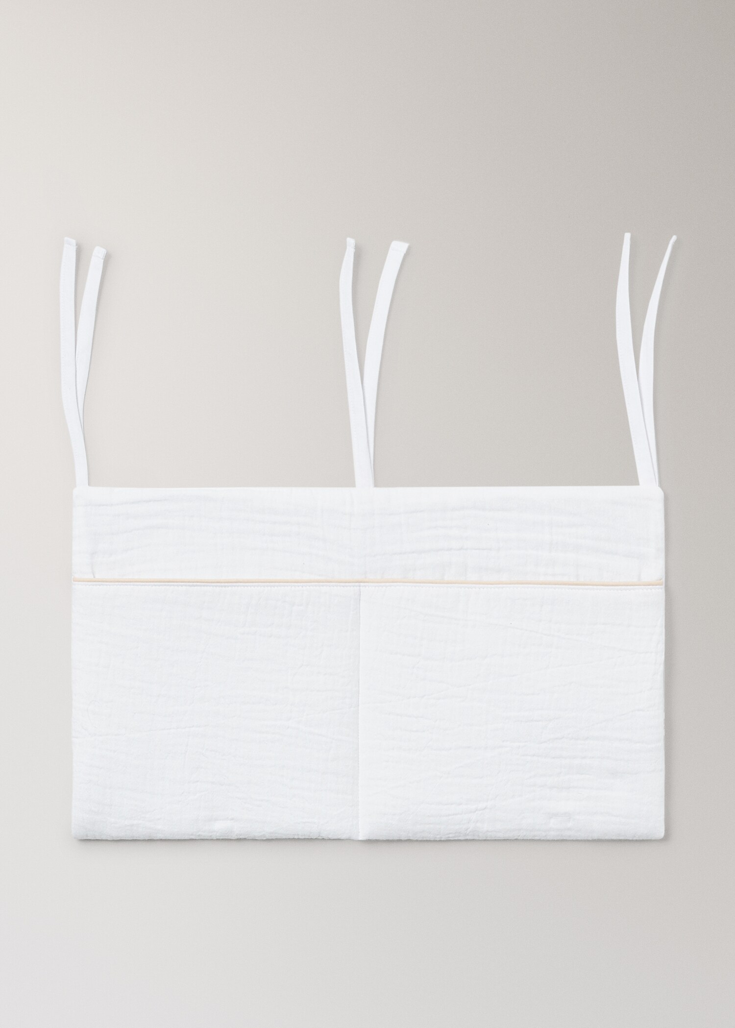 Cot organiser with piping - Article without model