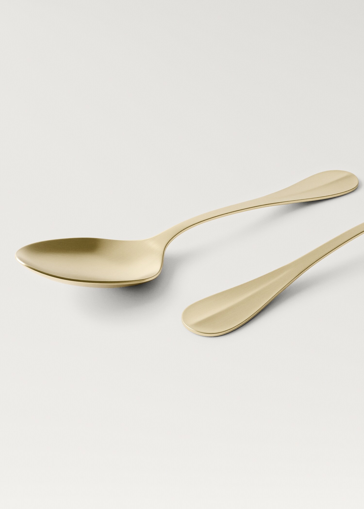 4er Set Dessertlöffel aus Edelstahl in Goldoptik - Detail des Artikels 1