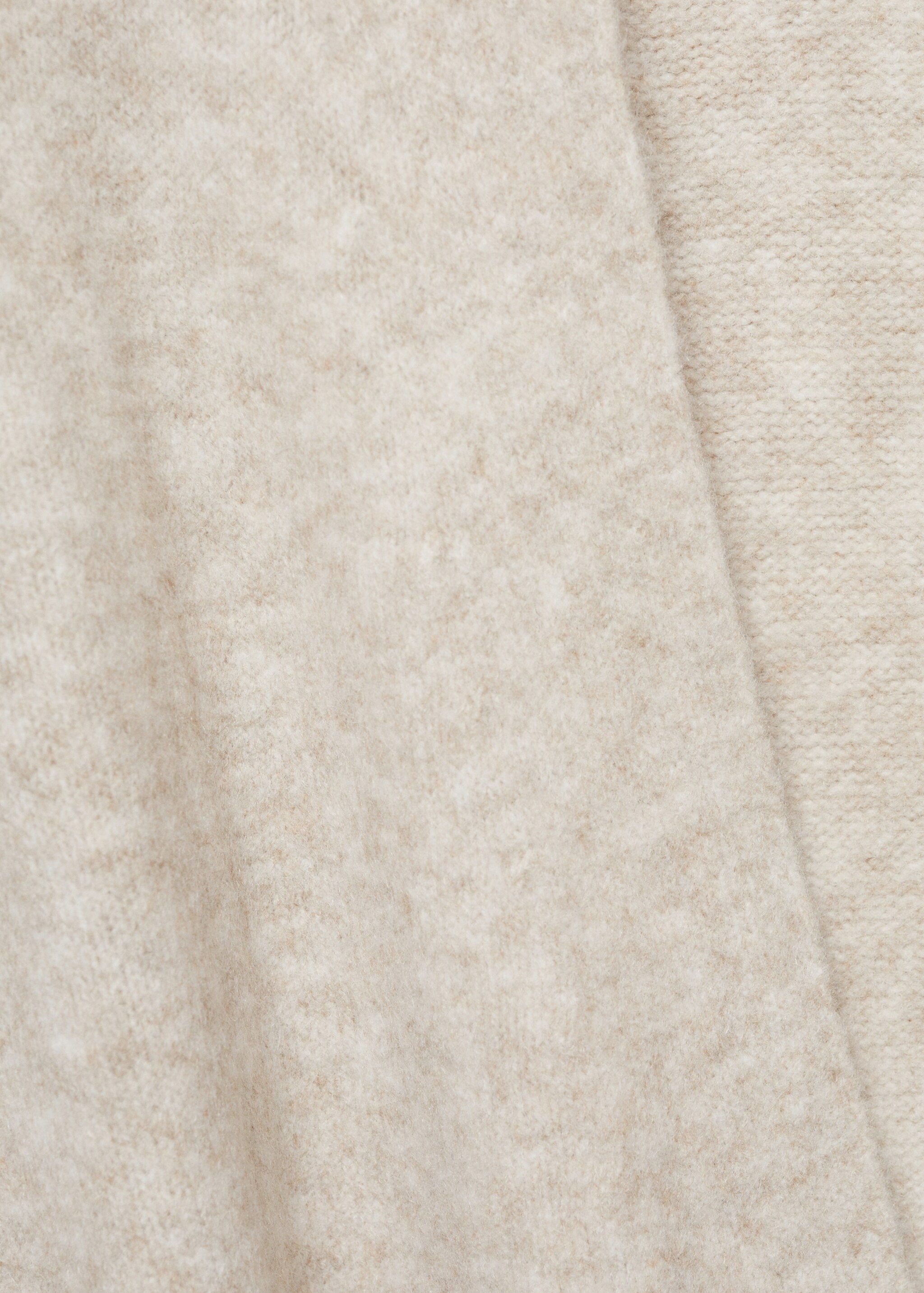 Càrdigan punt disseny llarg - Detall de l'article 0, Beige. Ref: 27172934-00.