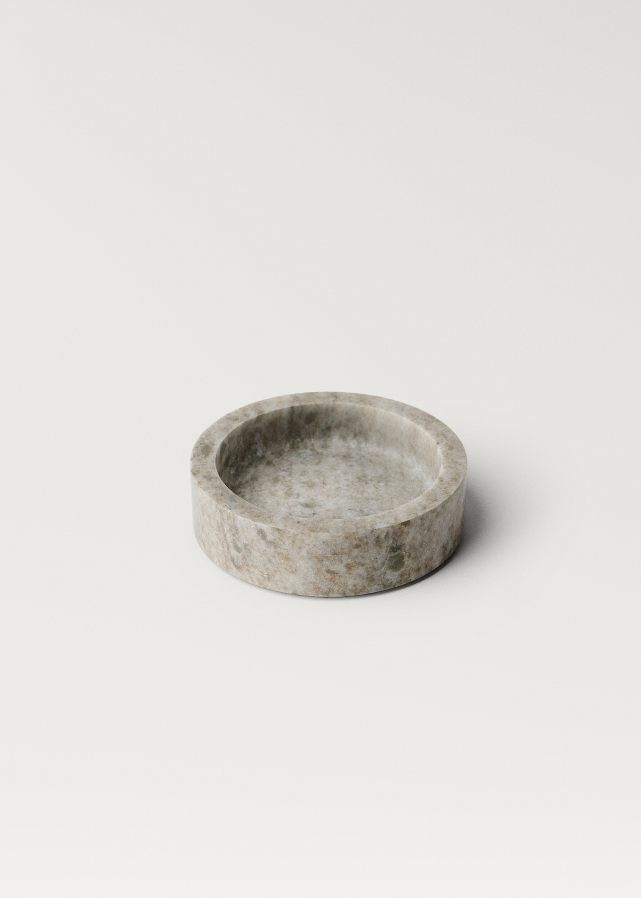 Marble bottle holder - Medium plane, Light/Pastel Grey. Ref: 27172935-00.