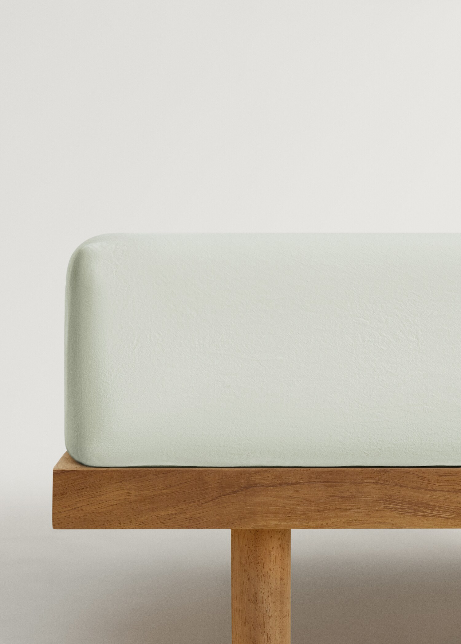 Llençol de sota bressol cotó rentat doble repunt - Article sense model