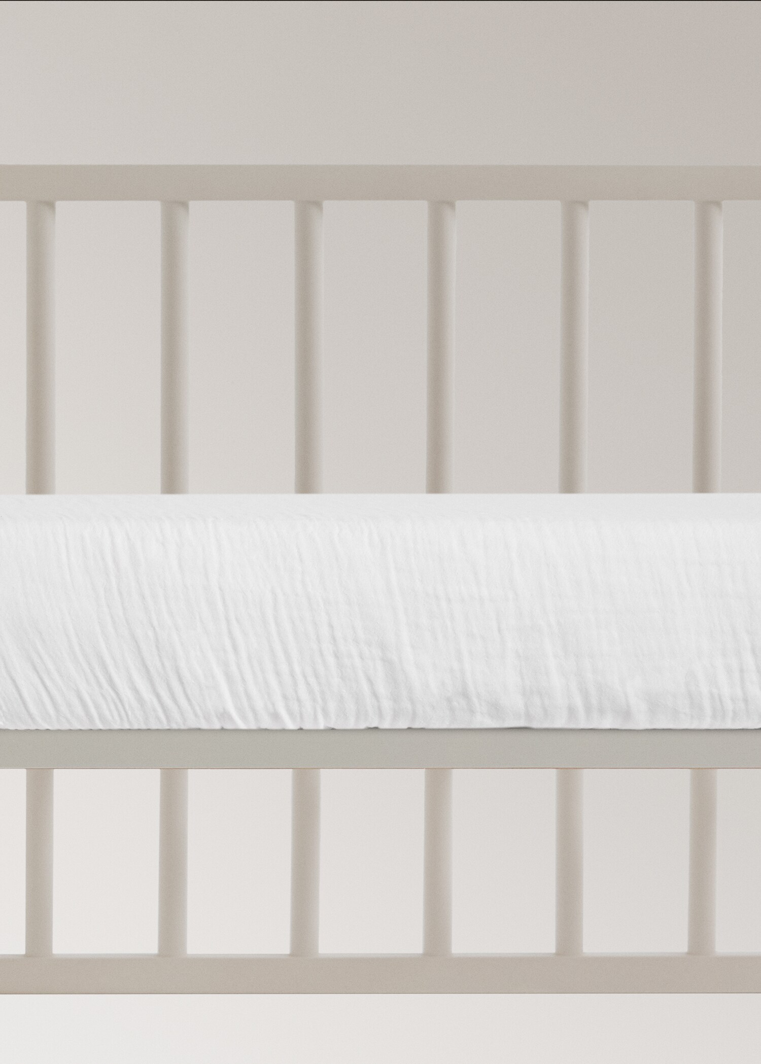 Llençol de sota bressol gasa cotó rivet contrast - Article sense model