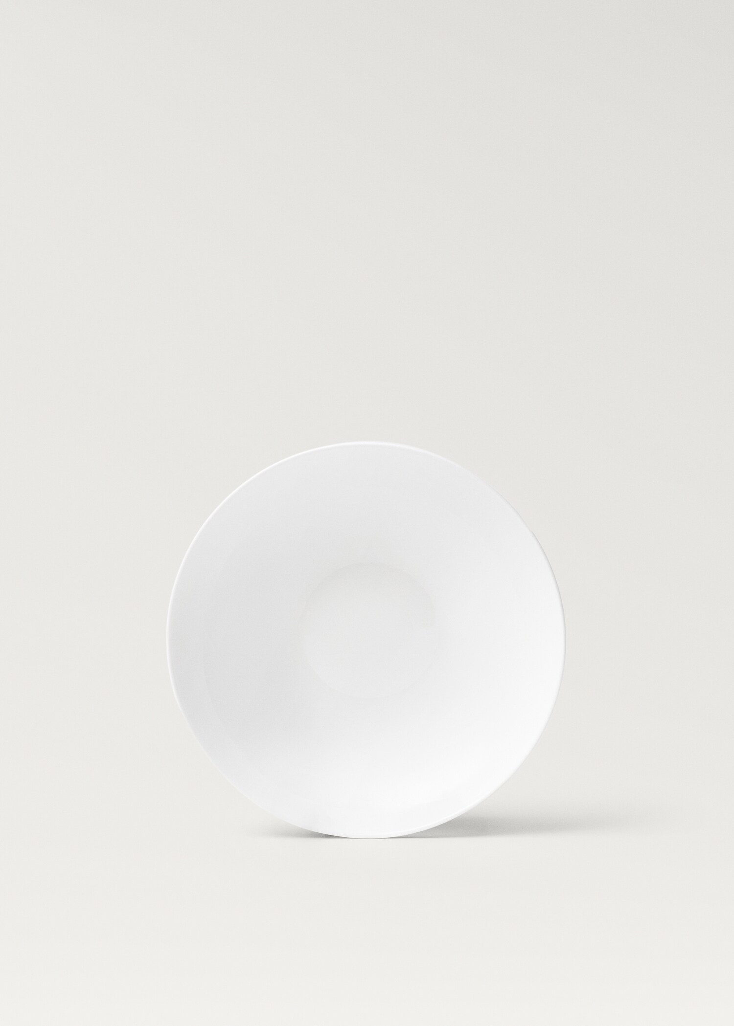 Bone china deep plate - Article without model