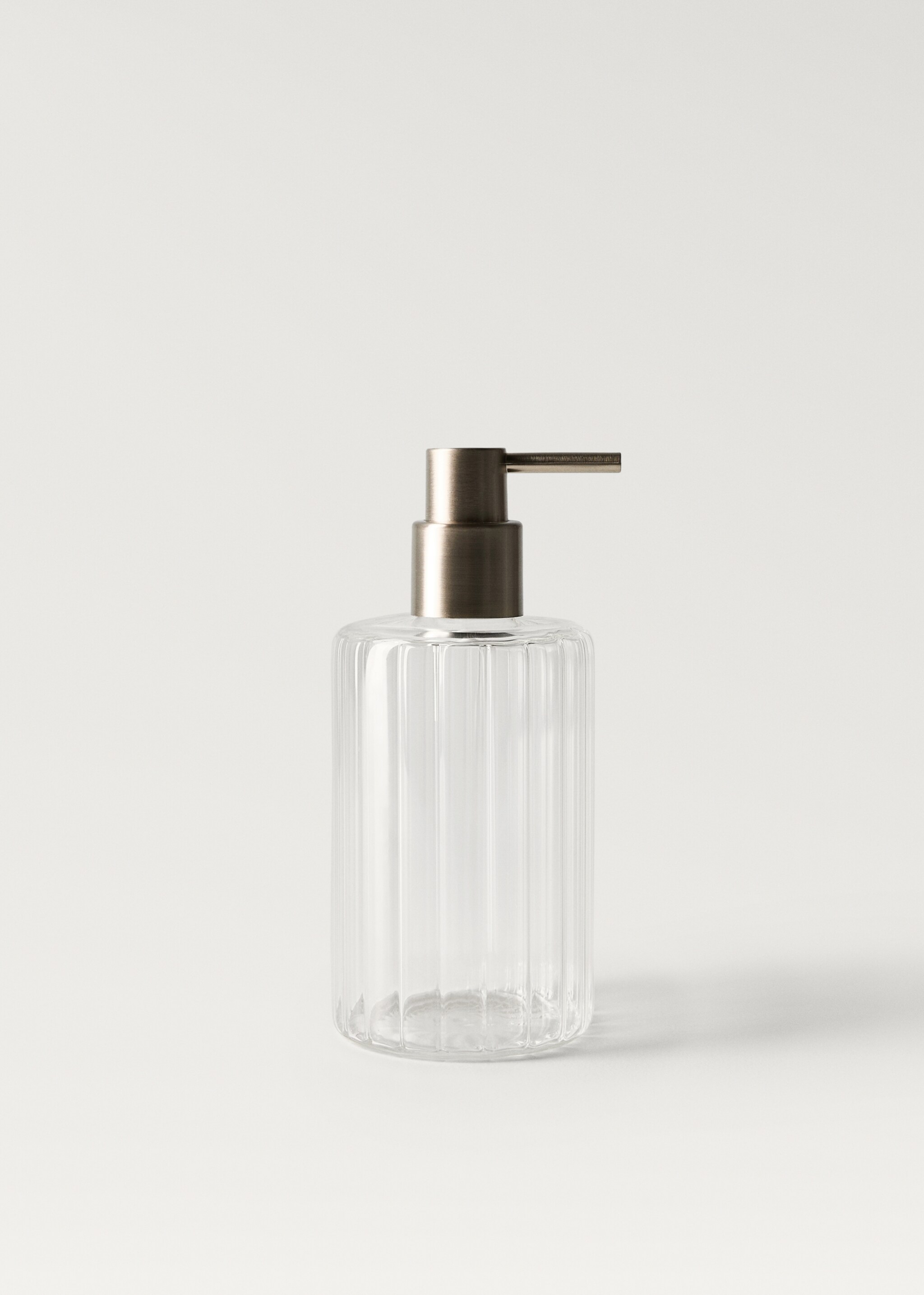 Borosilicate soap dispenser - Article without model, Ice Grey. Ref: 27182936-00.