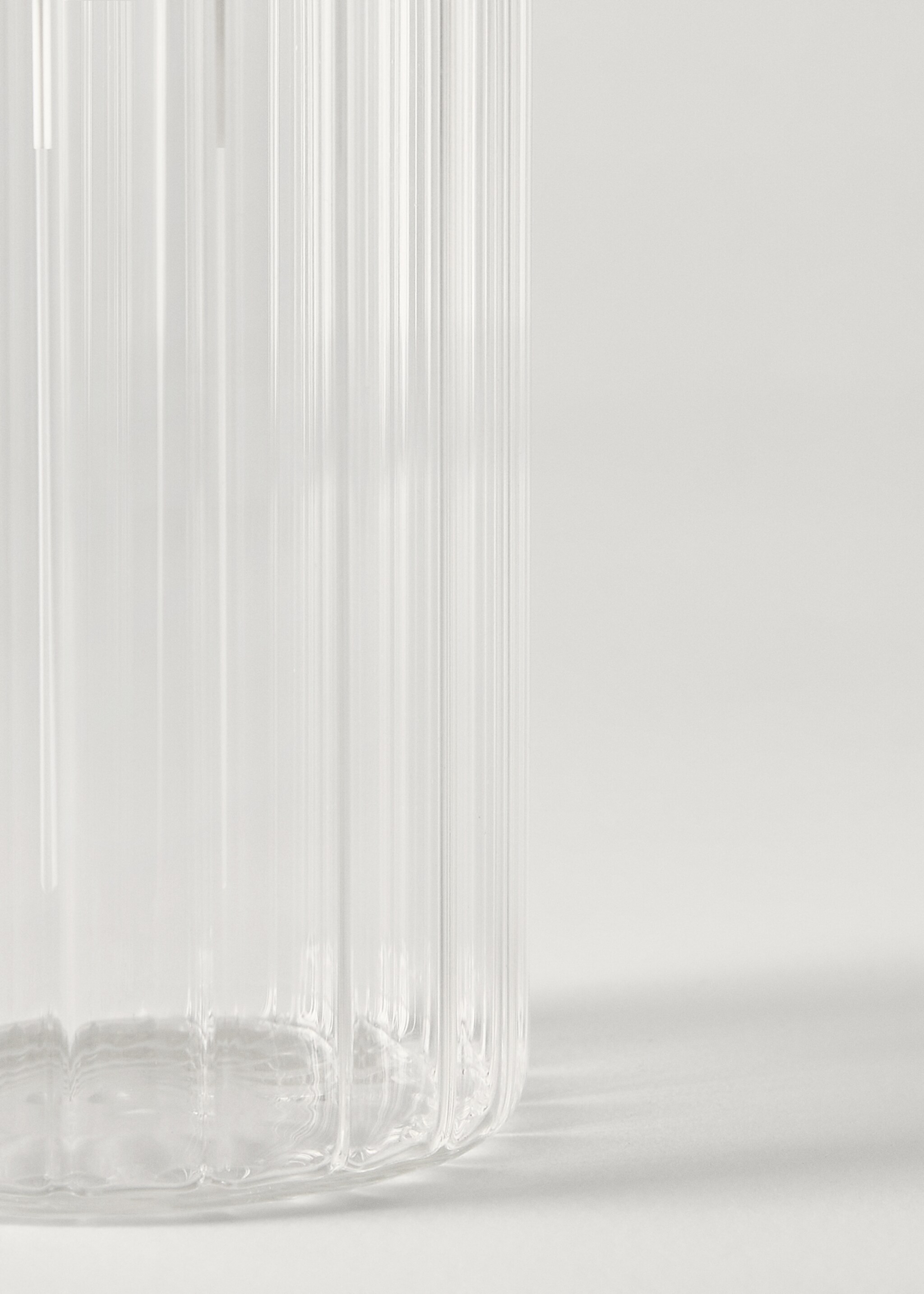 Borosilicate soap dispenser - Details of the article 2, Ice Grey. Ref: 27182936-00.