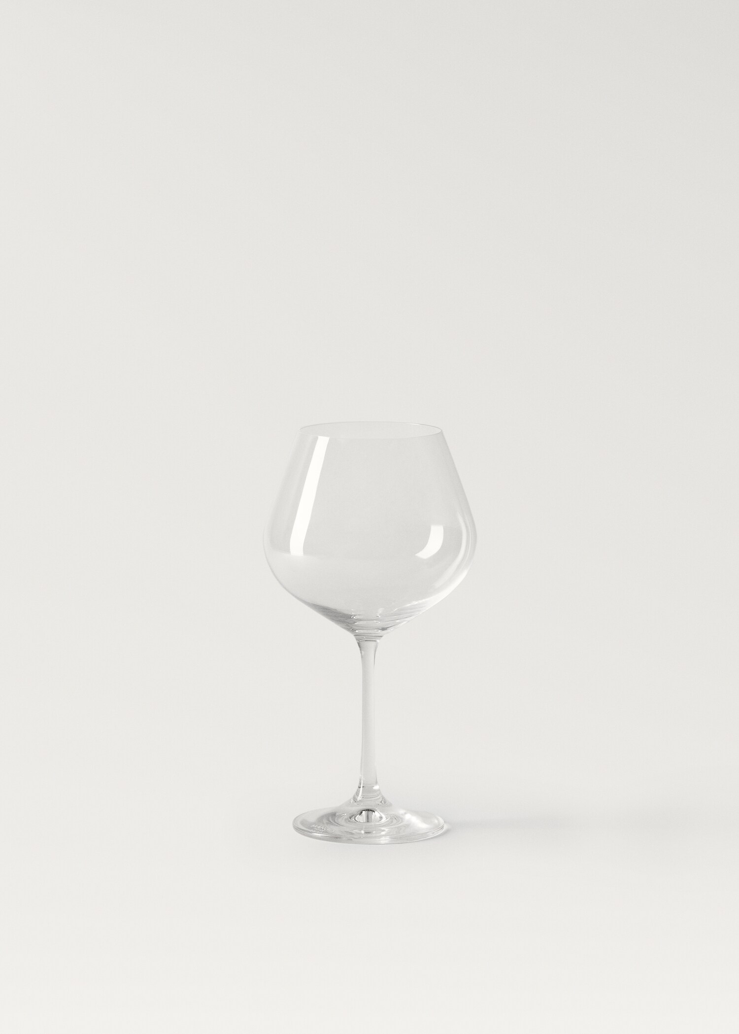 Crystalline glass with wide design - Article without model