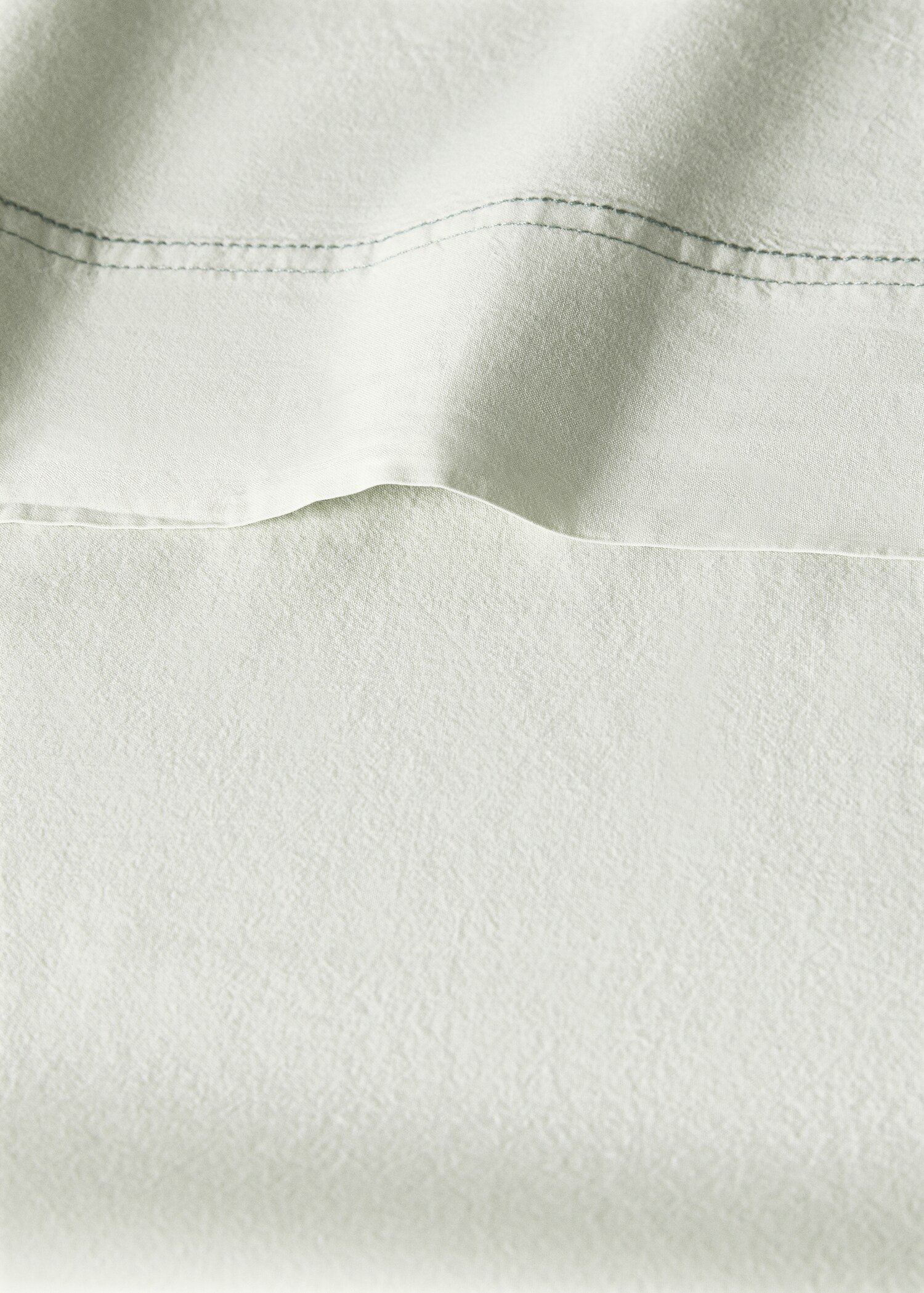 Children's washed cotton double-stitched top sheet for 90 cm bed - Details of the article 2