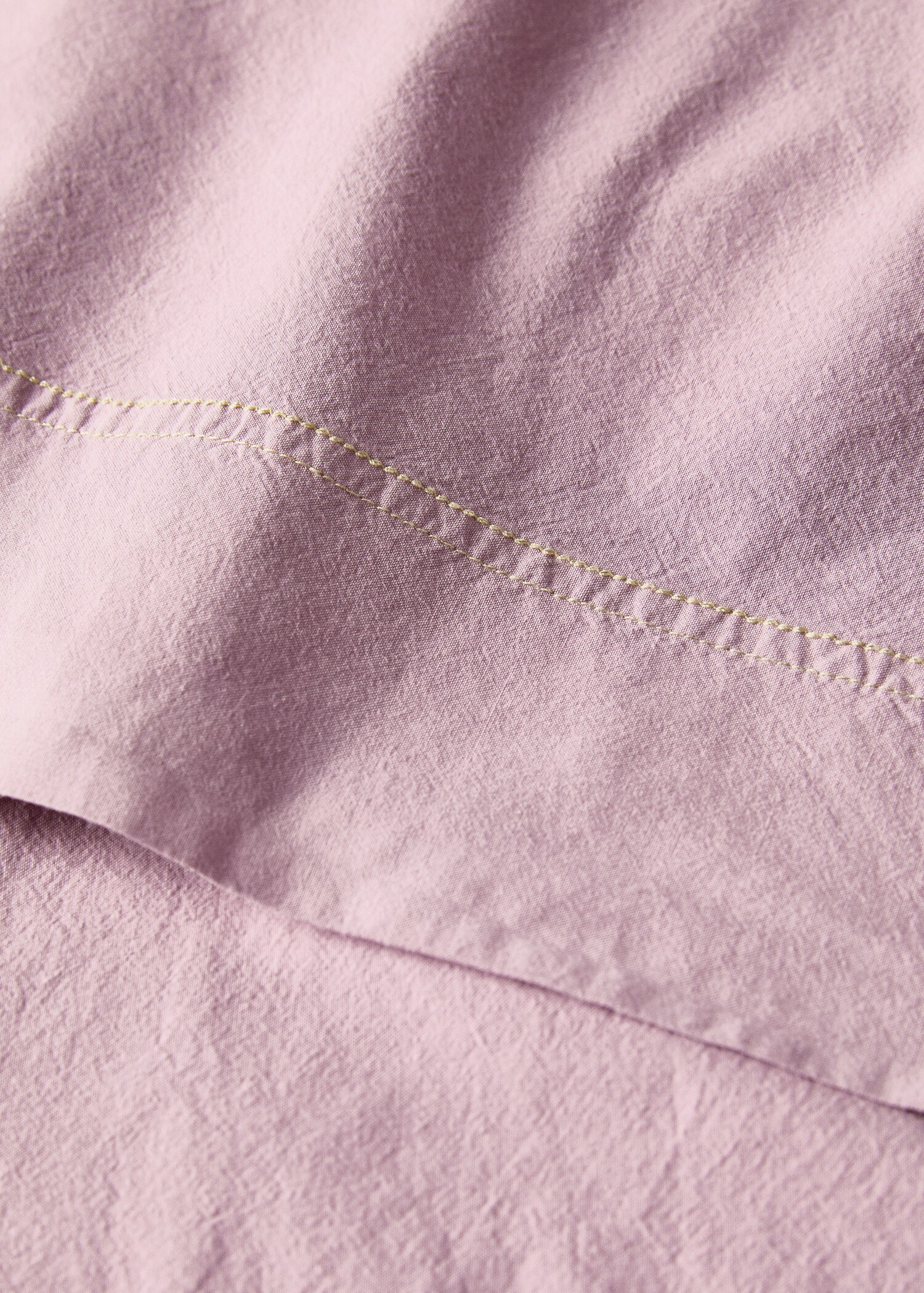 Children's washed cotton double-stitched top sheet for 90 cm bed - Details of the article 1