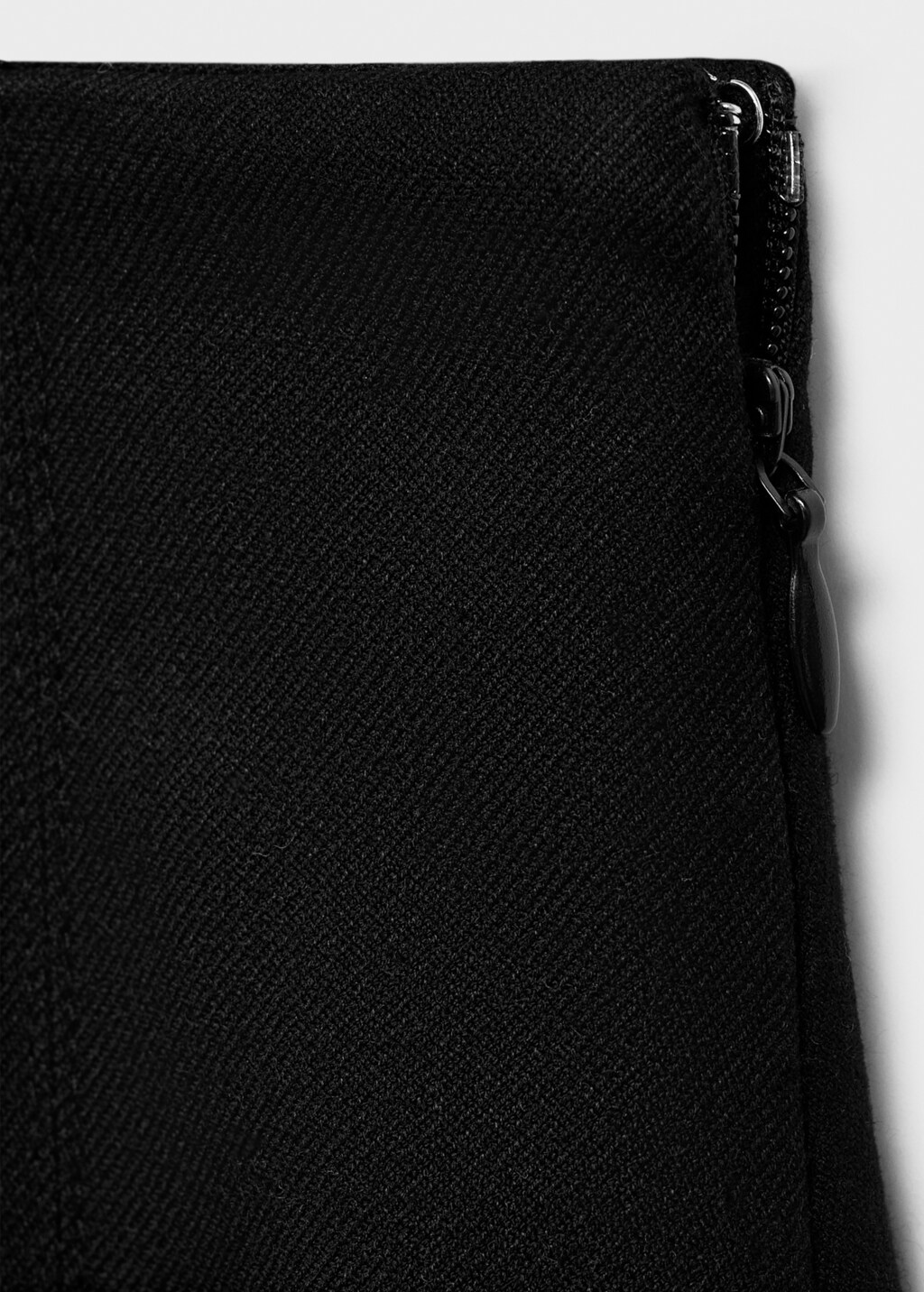 Mango Pleated mini-skirt