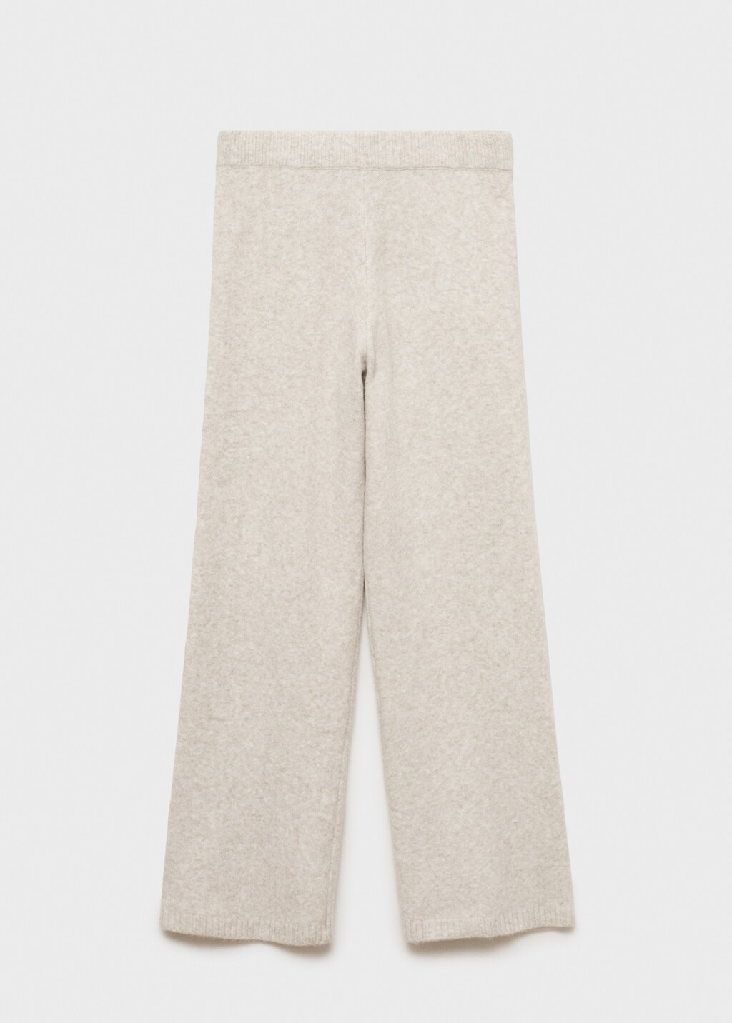 Straight knitted pants - image 5