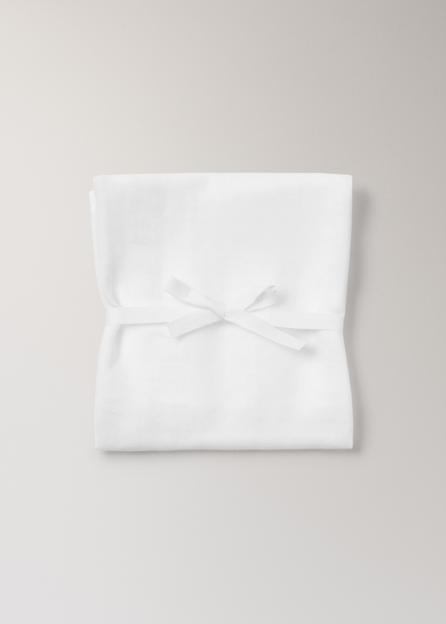 Plain cotton baby swaddle - Article without model