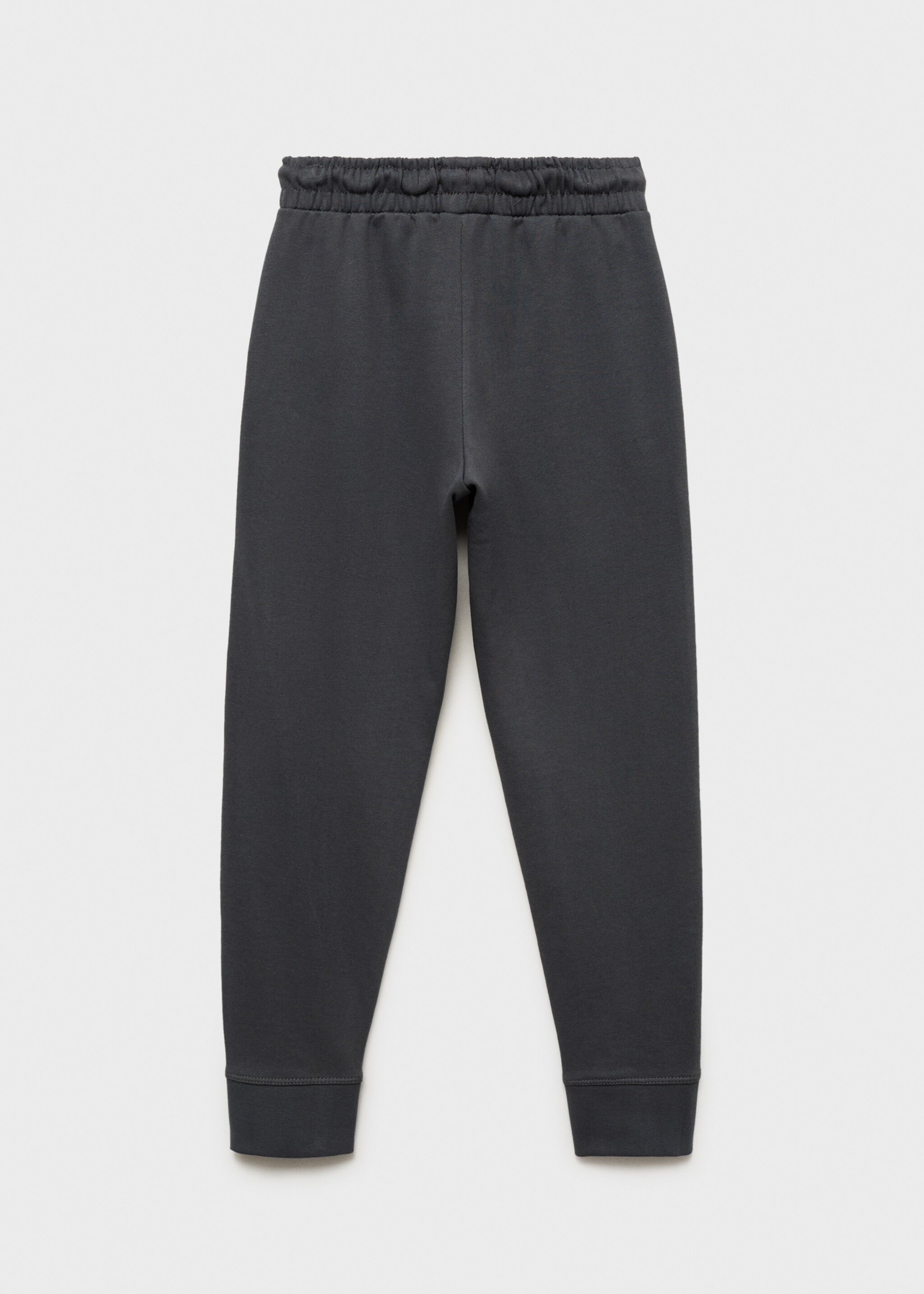 سروال جوجر برباط - الجهة الخلفية للمنتج, فحمي. Ref: 27891252-00.