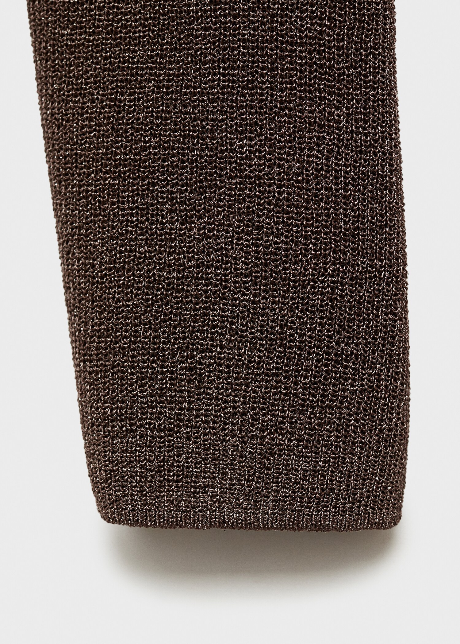 V-neck lurex sweater - Details of the article 0