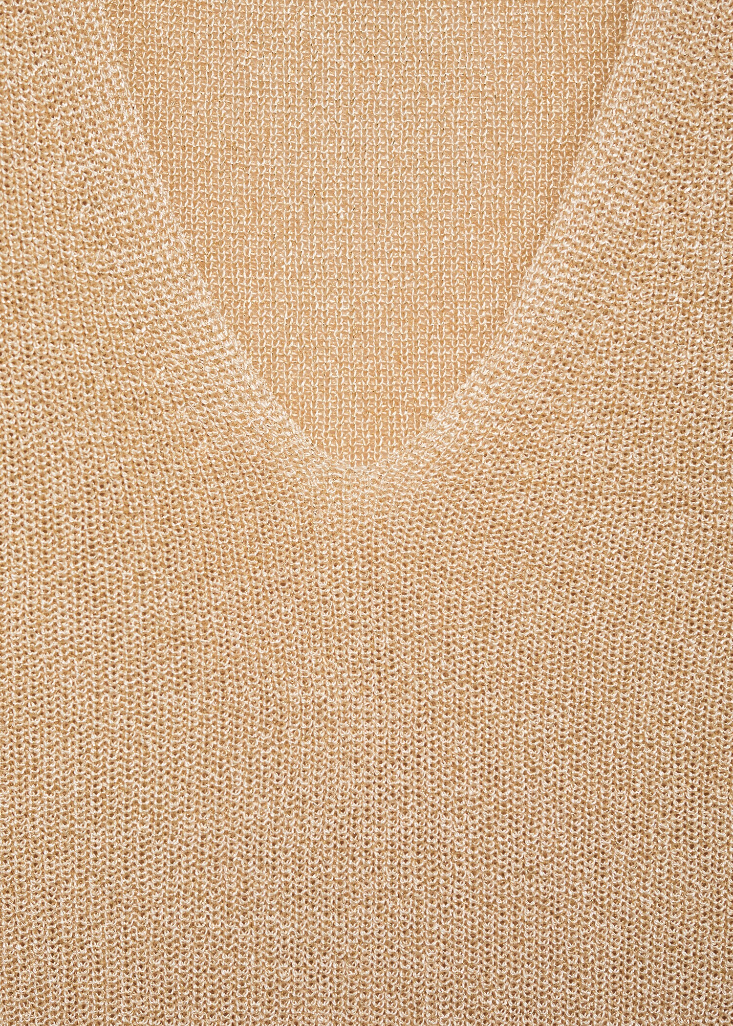 V-neck lurex sweater - Details of the article 0