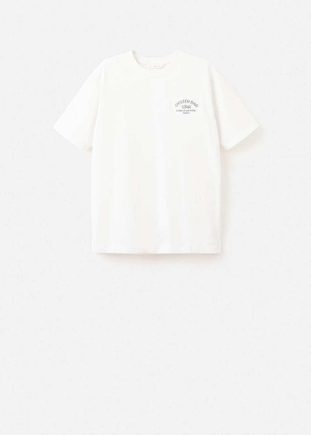 Mango Teen Short-sleeved Printed T-shirt Off White