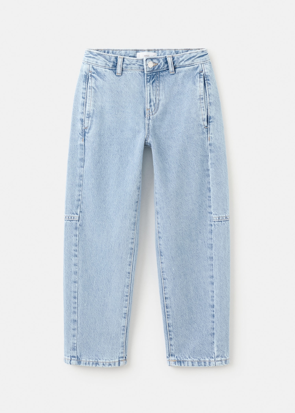 Mango Kids' Jeans Balloon1 Light Blue
