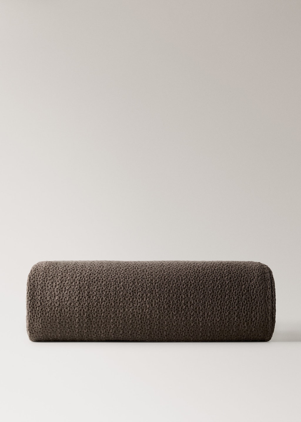 Mango Couvre-lit En Coton Gaufré Garment-dyed Pour Lit De 180/200 Cm Café - Home - Lit 180/200 Cm -   In Brown