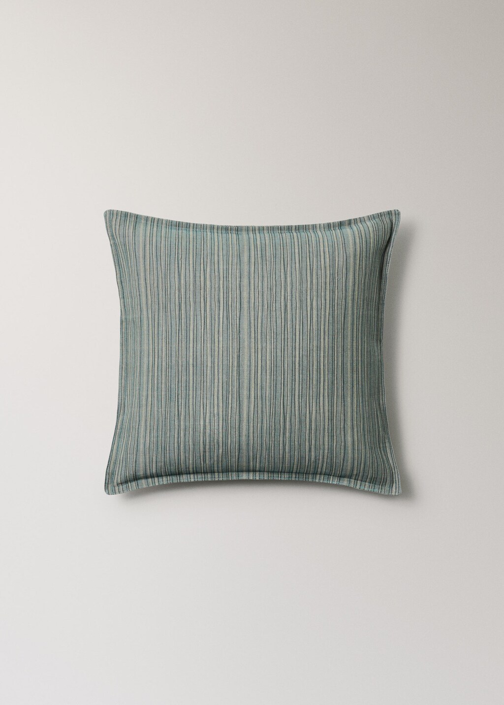 Mango Cushion Case Fibres Blue In Green