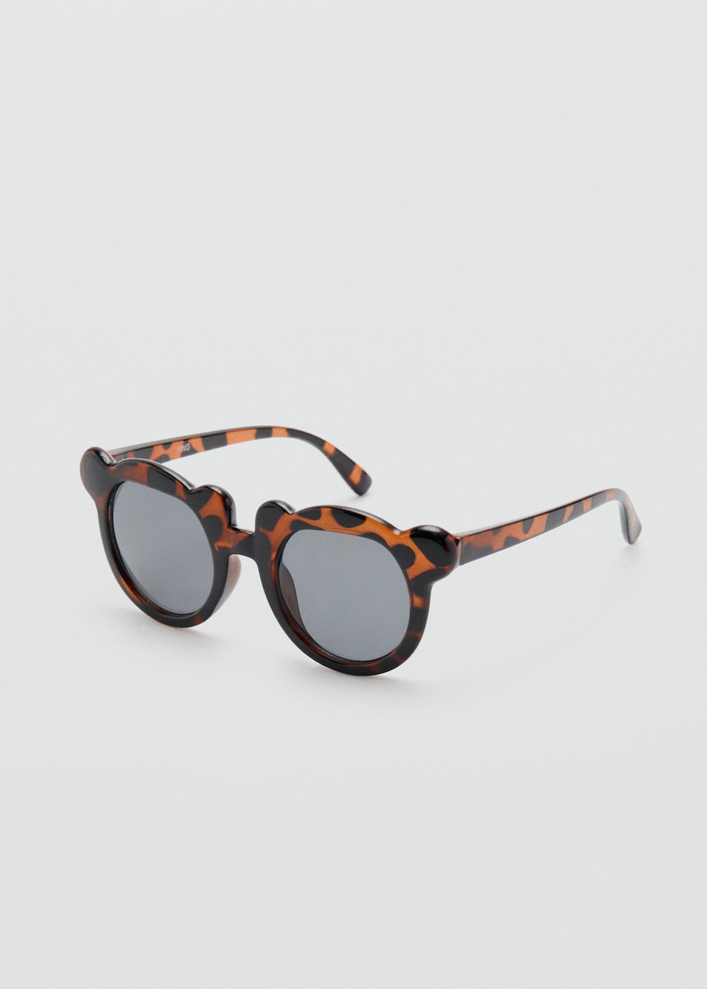 Mango Kids' Teddy Bear Sunglasses Brown