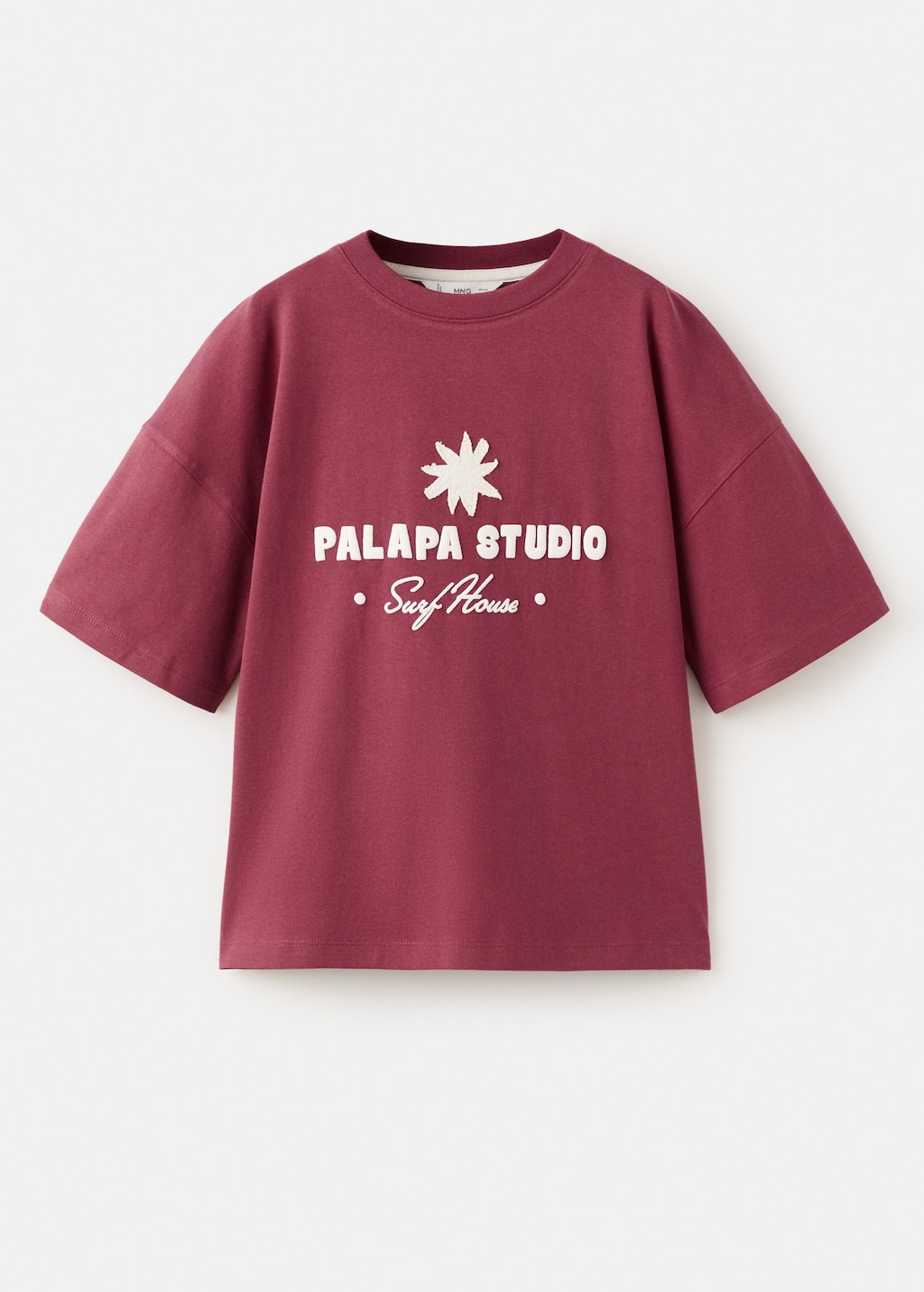 Mango T-shirt Oversize Coton Imprimé Cerise - Enfants - 13-14 Ans -  Kids In Brown