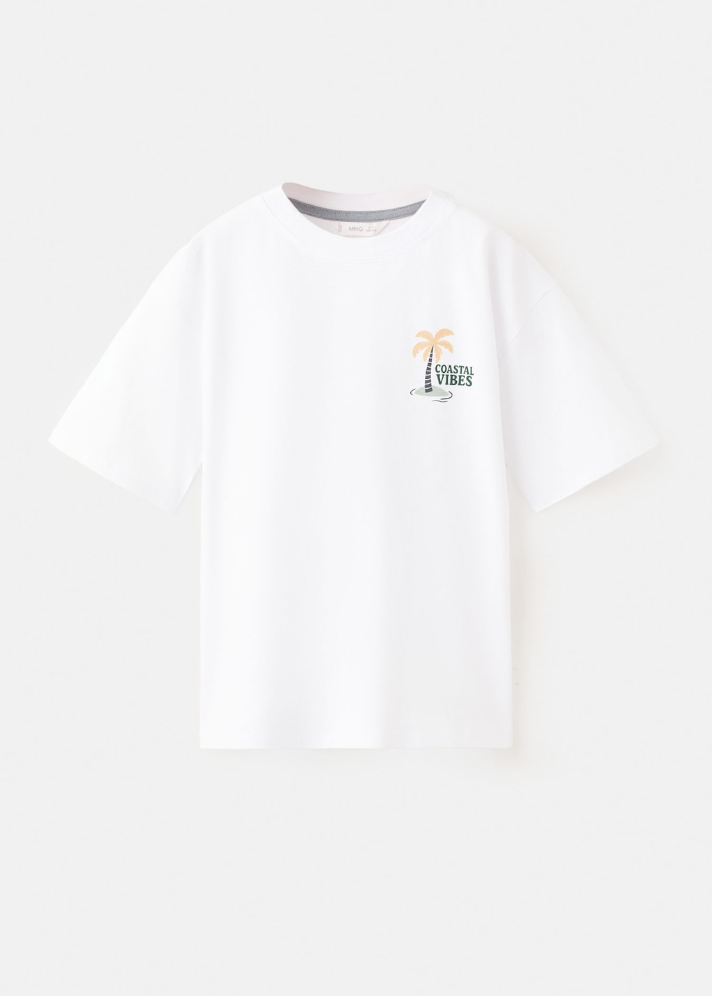 Mango T-shirt En Coton Imprimé Blanc - Enfants - 11-12 Ans -  Kids In White