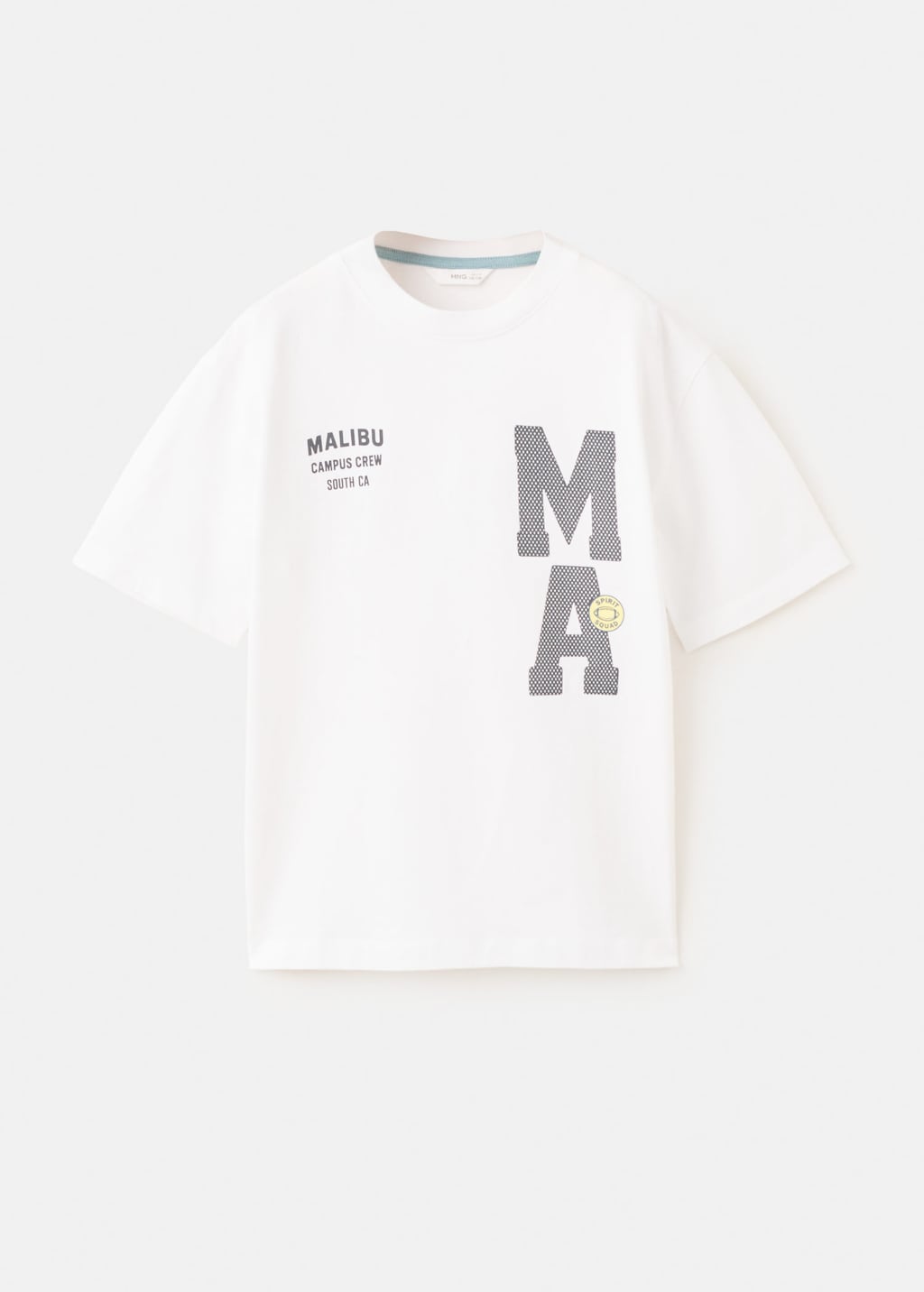 Mango T-shirt En Coton Imprimé Blanc - Enfants - 11-12 Ans -  Kids In White