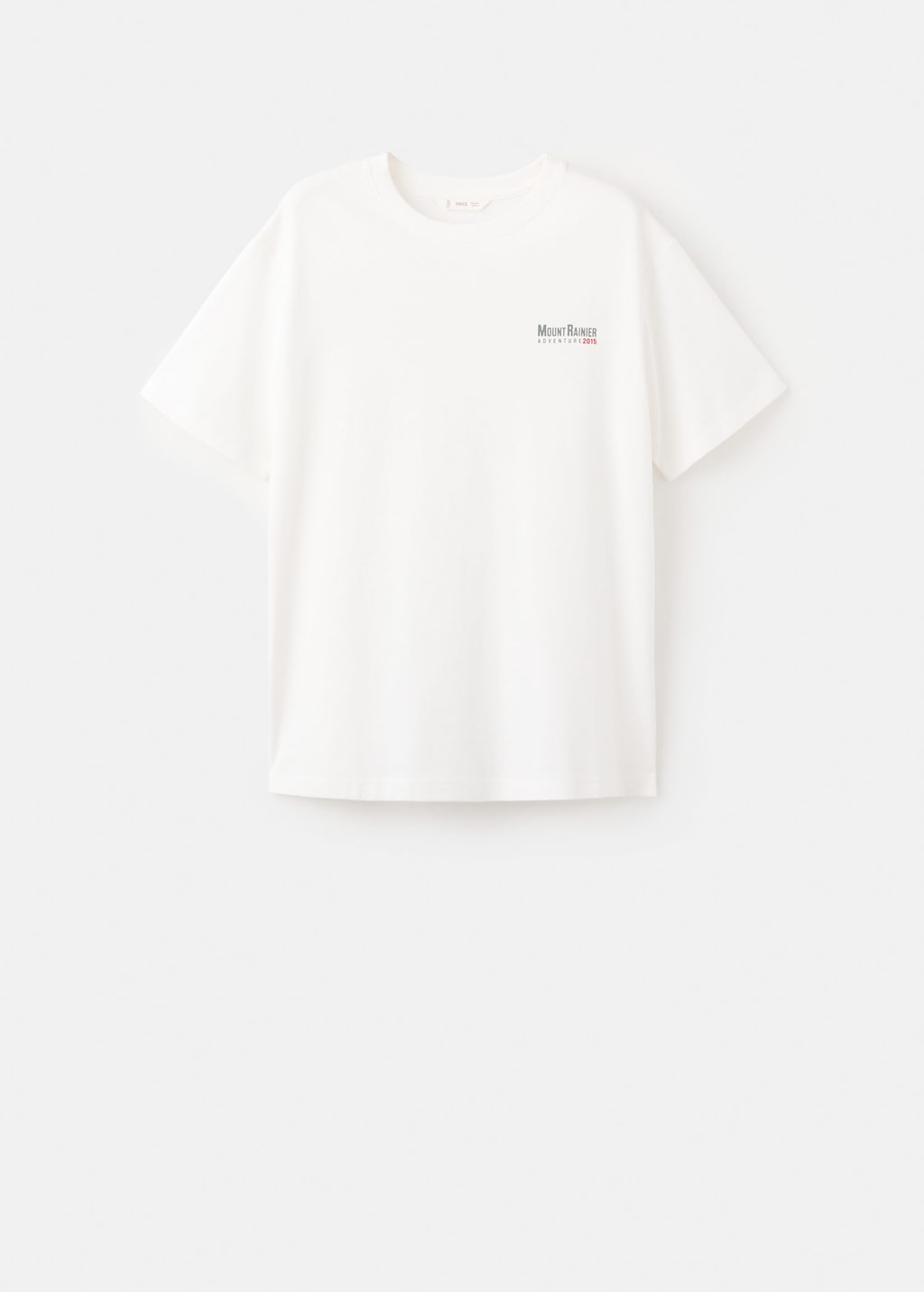Mango Teen Short-sleeved Printed T-shirt Off White In Neutral