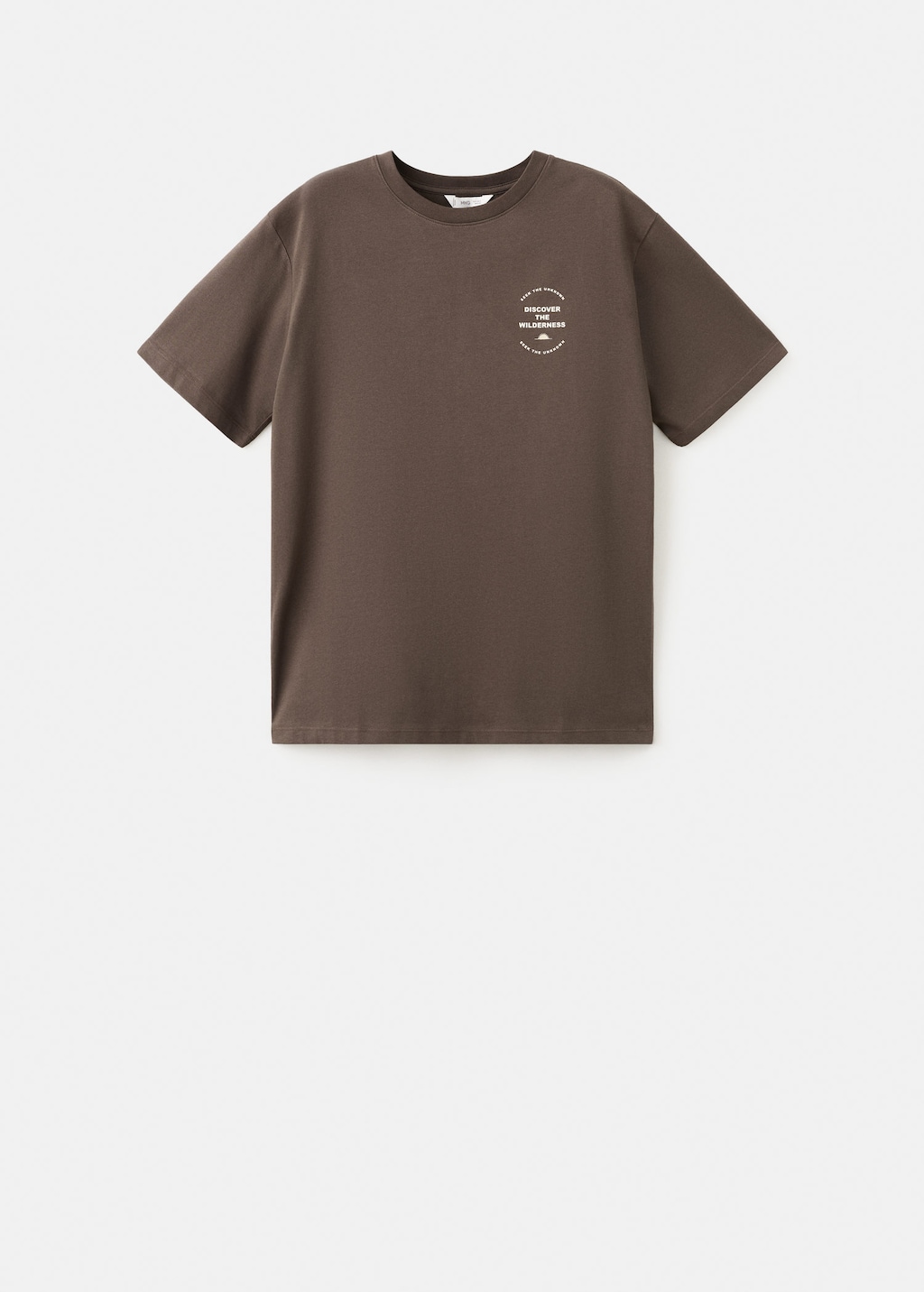 Mango Teen T-shirt Wander Brown
