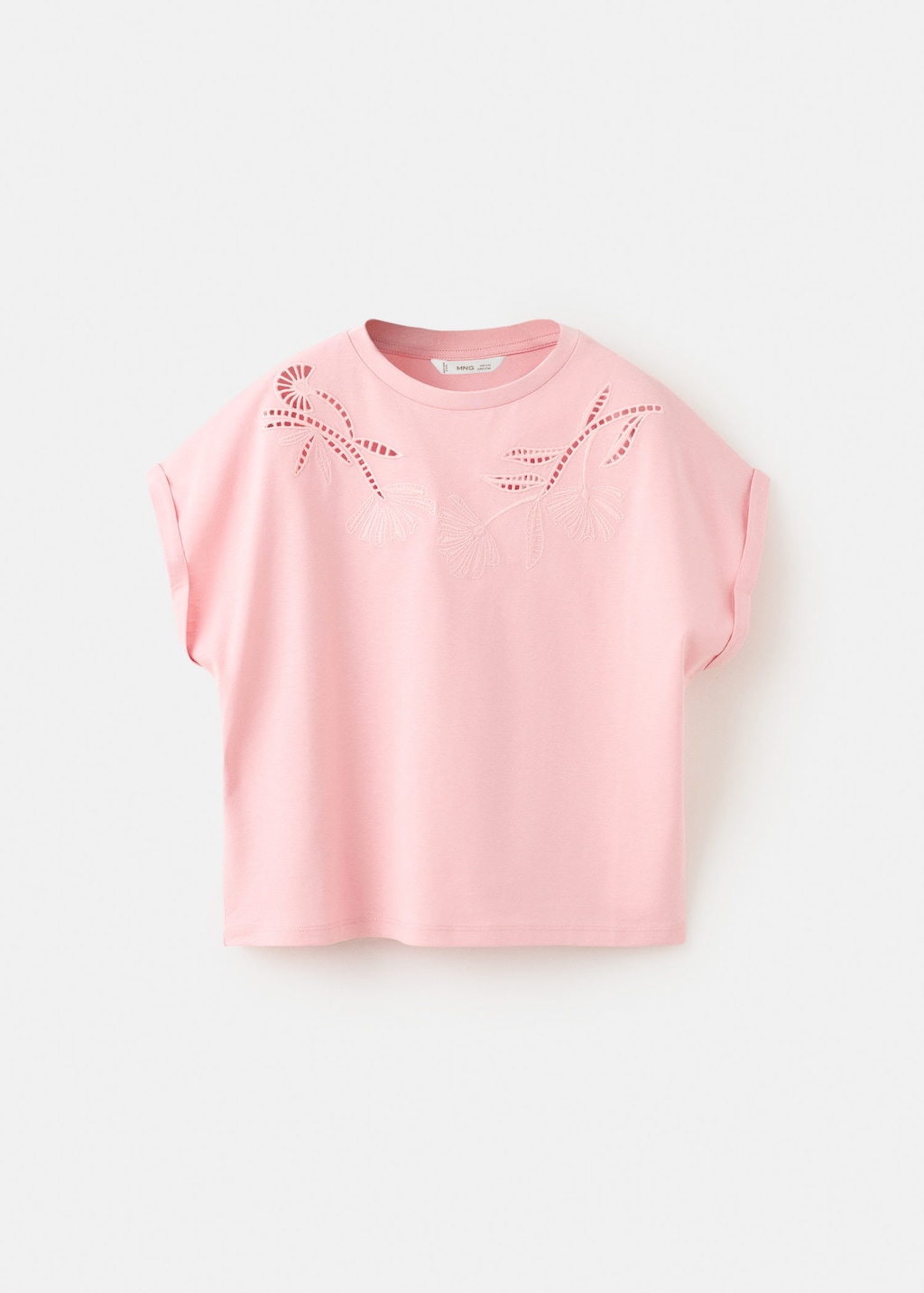 Mango T-shirt Détails Ajourés Rose - Enfants - 13-14 Ans -  Kids In Pink