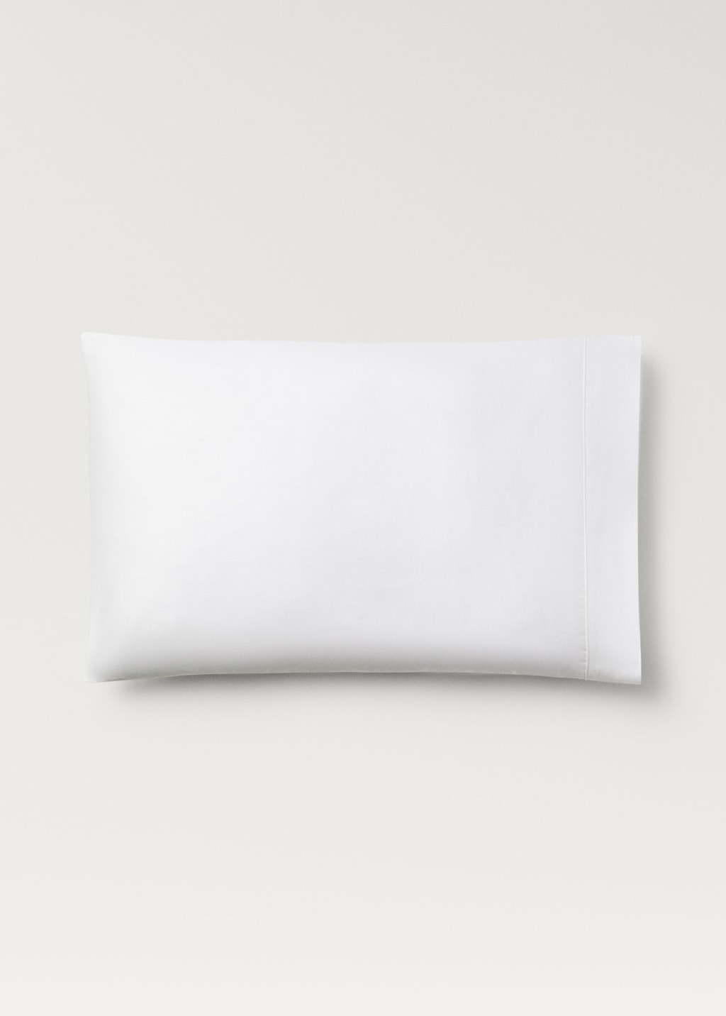 Mango Home Two 600-thread Cotton Satin Pillowcases 50x75 Cm White