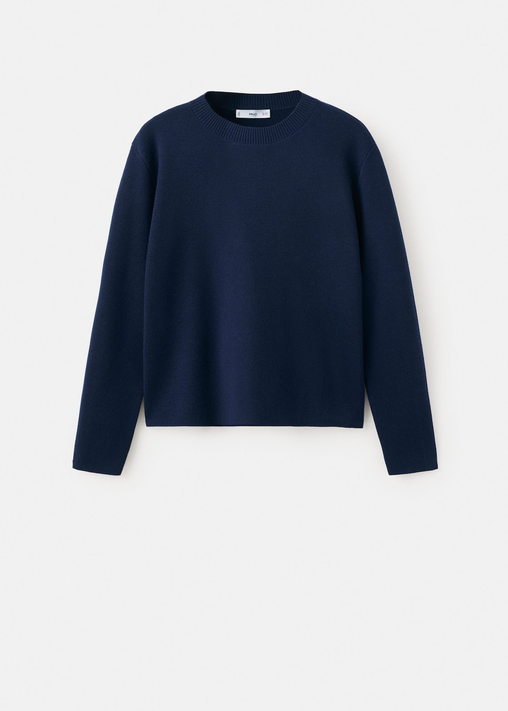 Mango Sweater Bruno Dark Navy In Blue